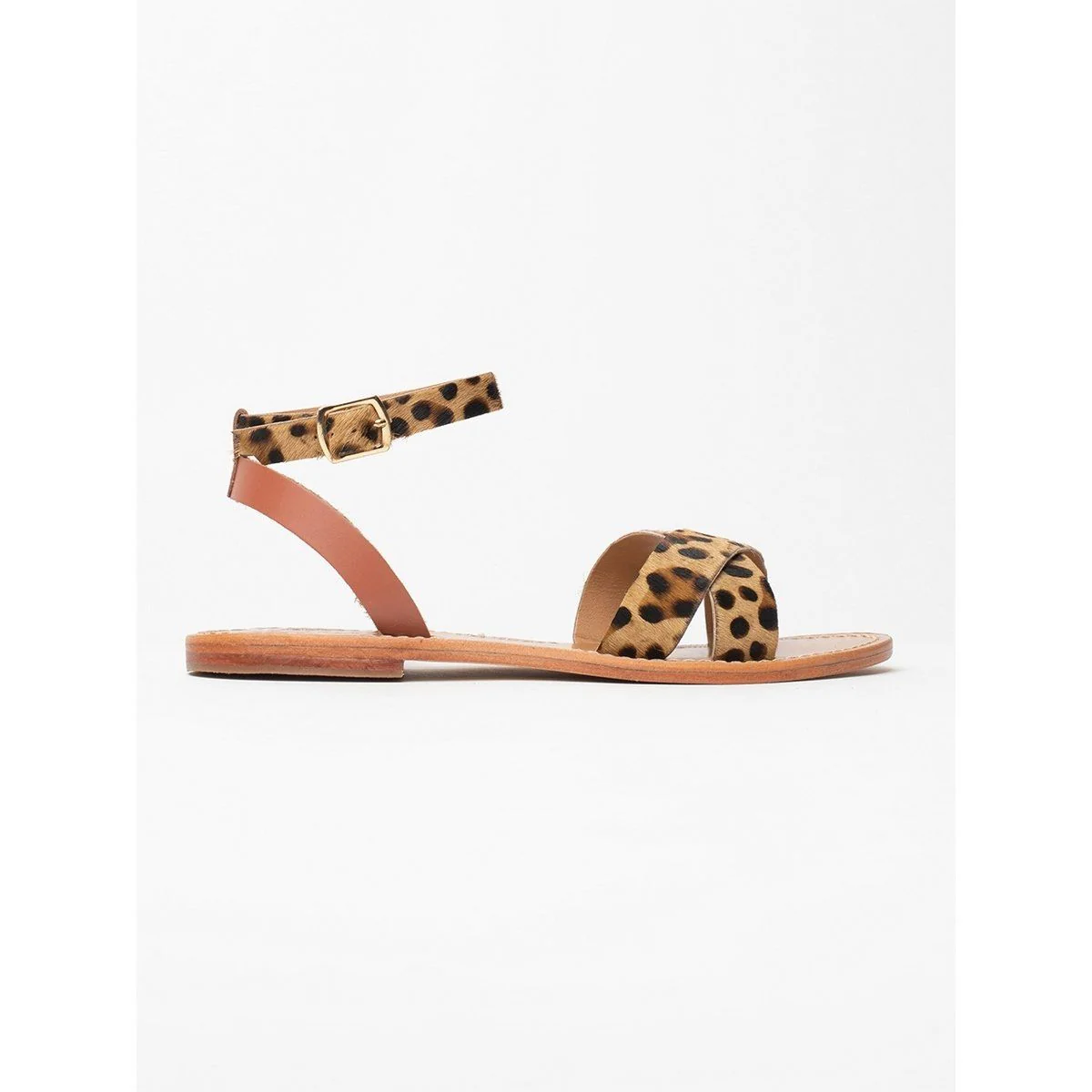 Sandales Brione - Leopard Et Camel - Image 4