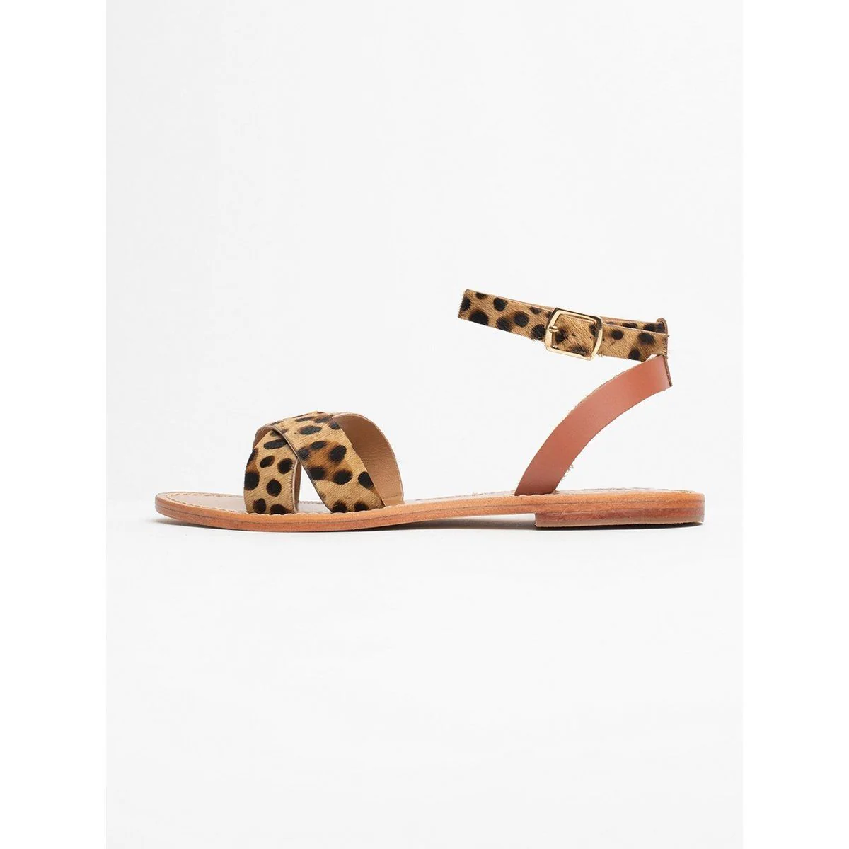 Sandales Brione - Leopard Et Camel - Image 5