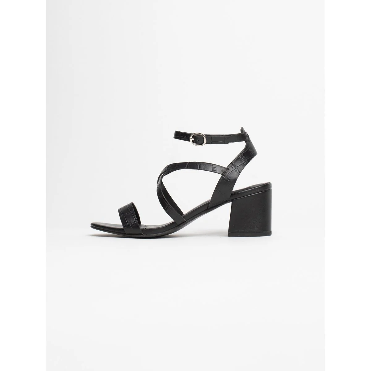 Sandales A Talons Izusa - Noir - Image 3