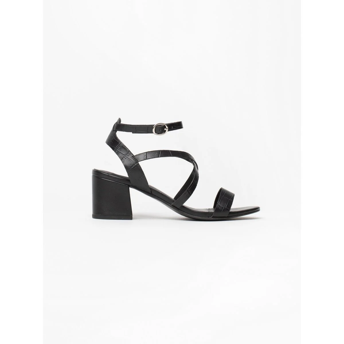 Sandales A Talons Izusa - Noir - Image 4