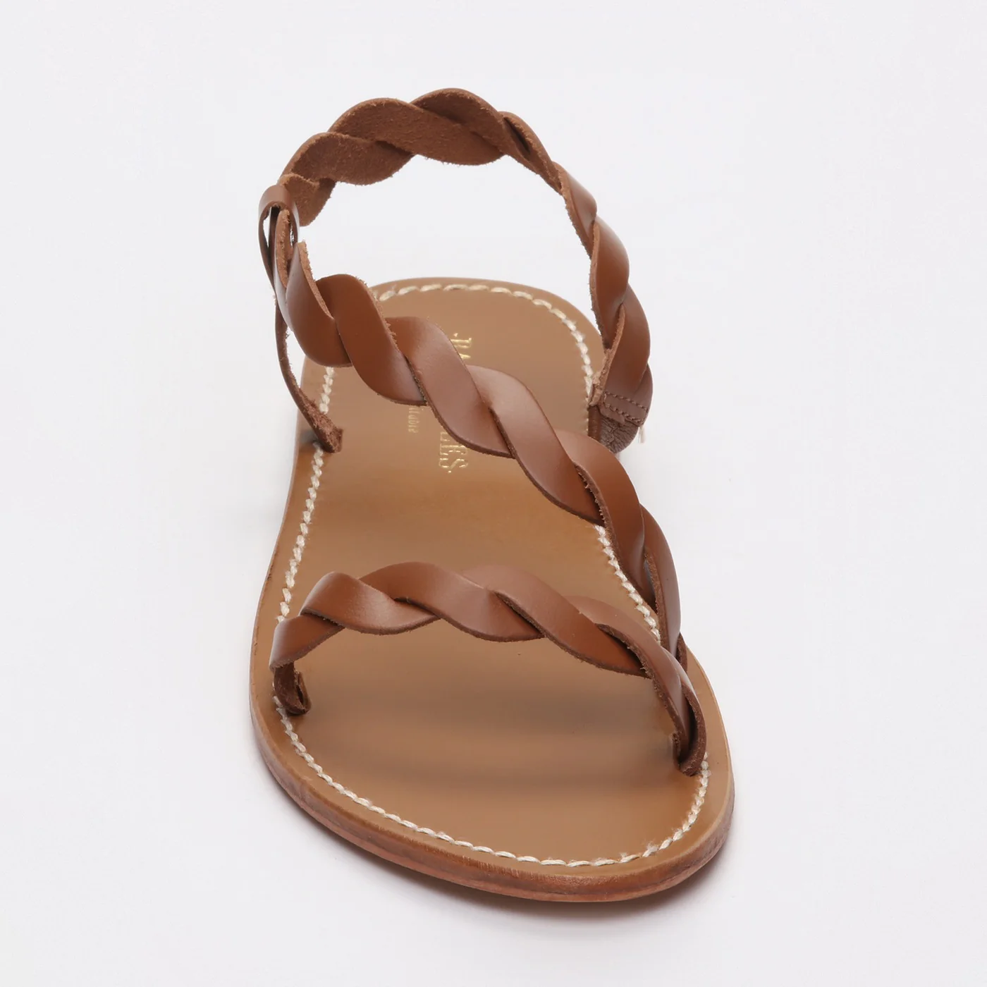 Sandales Plates Maria - Camel - Image 3