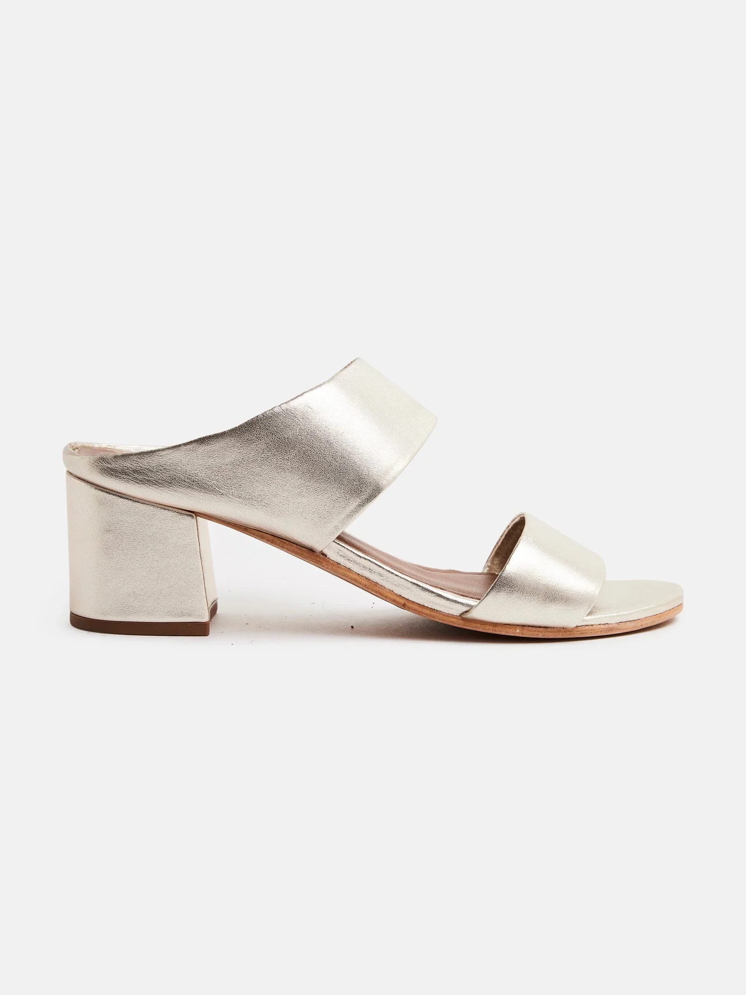 Sandales A Talons Gina - Platinium - Image 3