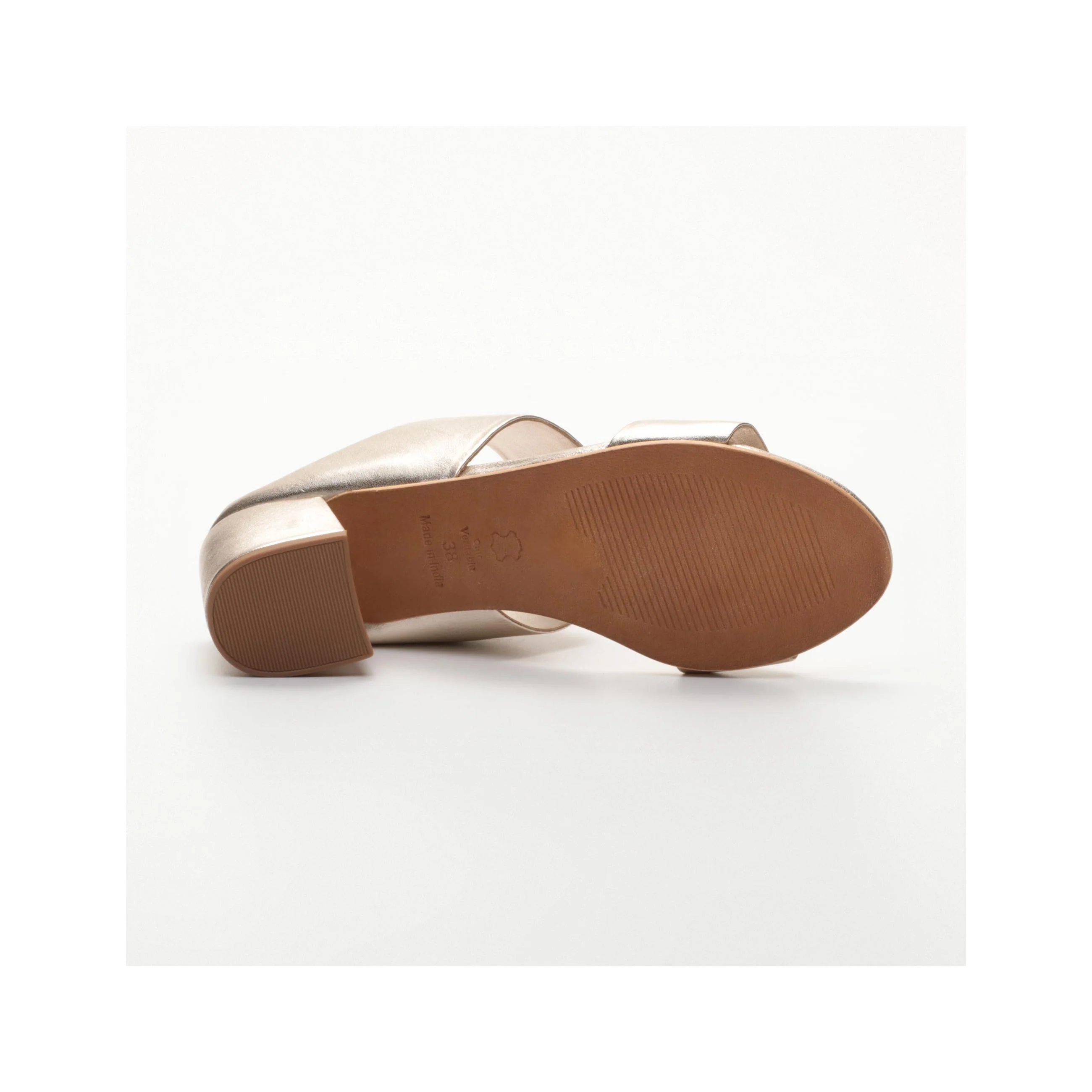 Sandales A Talons Gina - Platinium - Image 8
