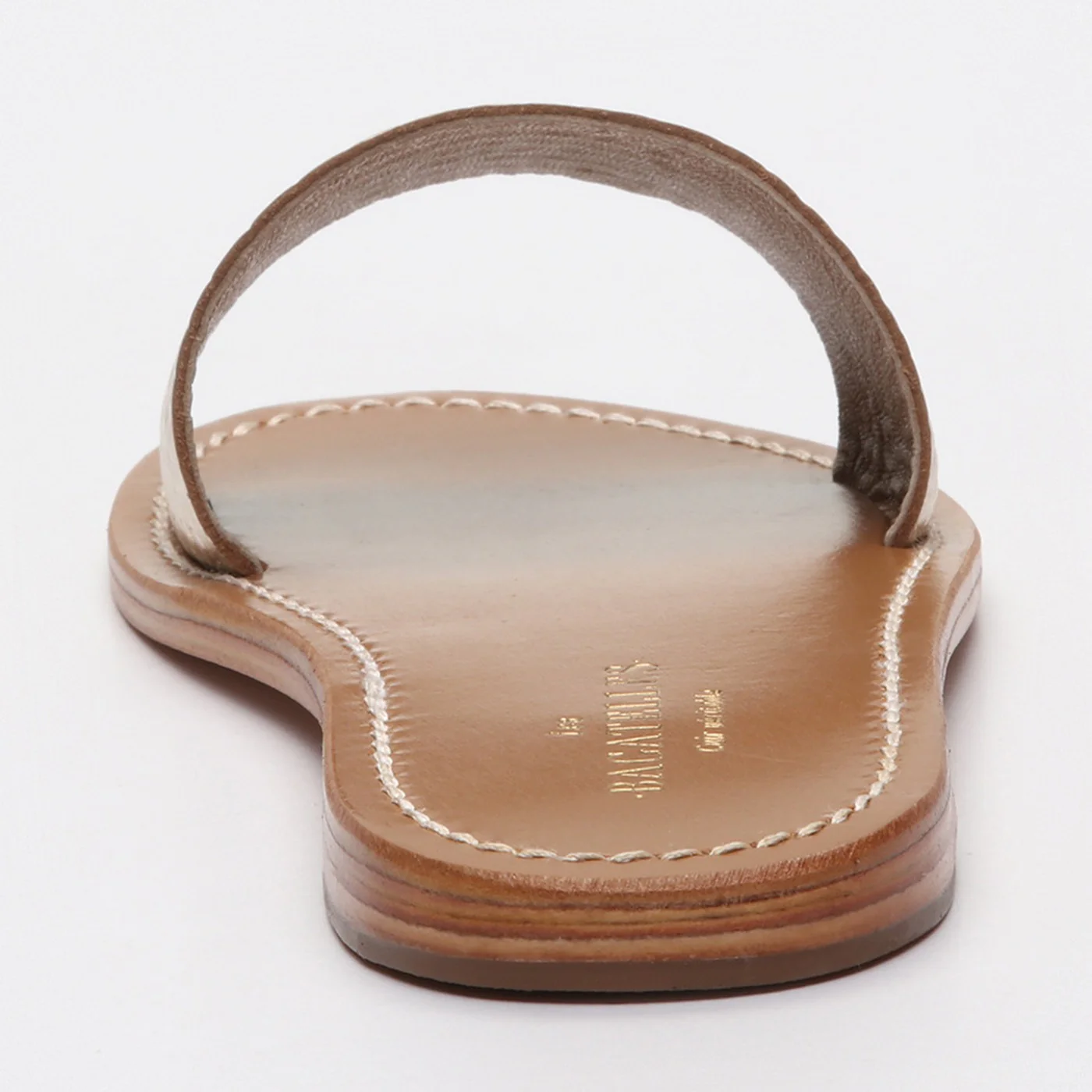 Sandales York - Croco Or Clair - Image 4
