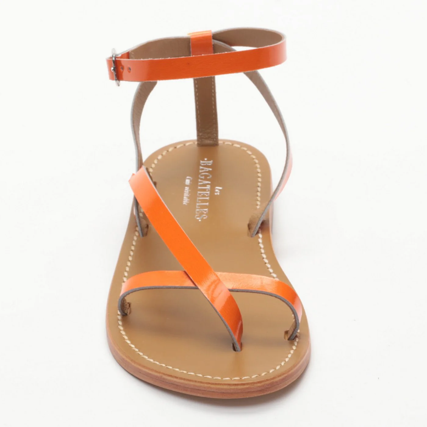 Sandales Chandanika - Orange Fluo - Image 3
