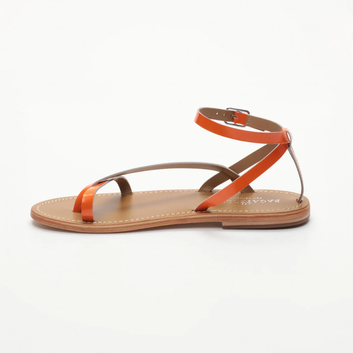 Sandales Chandanika - Orange Fluo - Image 4