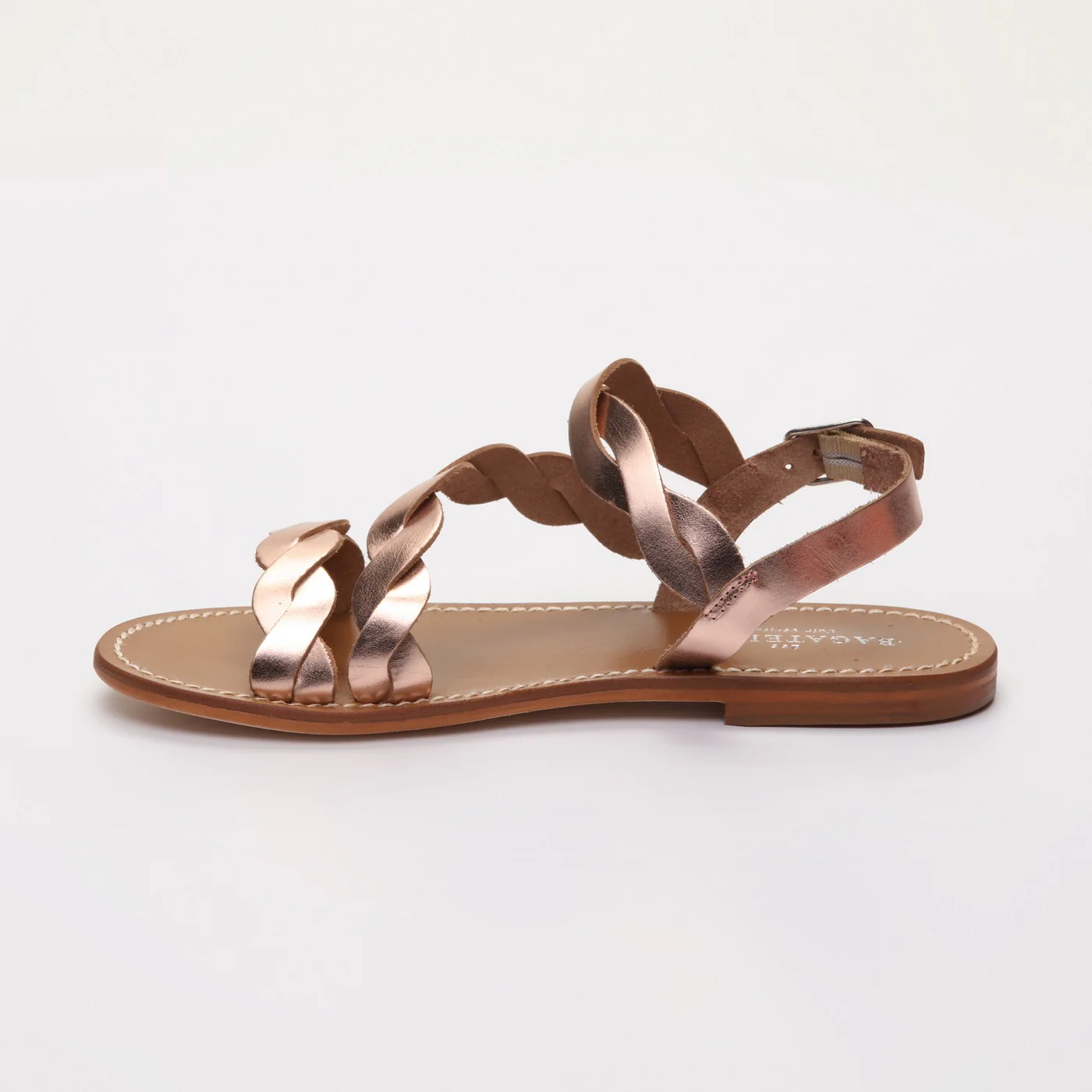 Sandales Plates Arianna Rosegold - Image 4