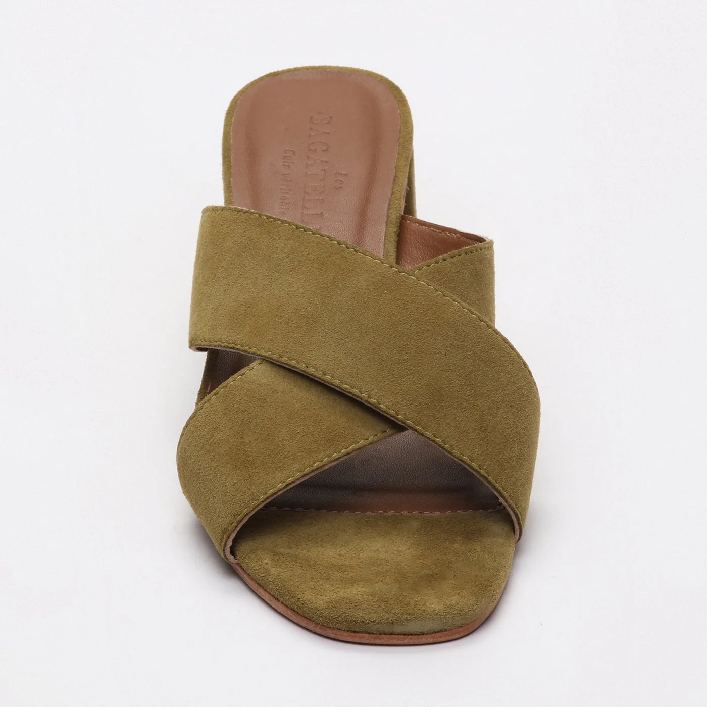 Sandales A Talons Nahia - Olive - Image 2