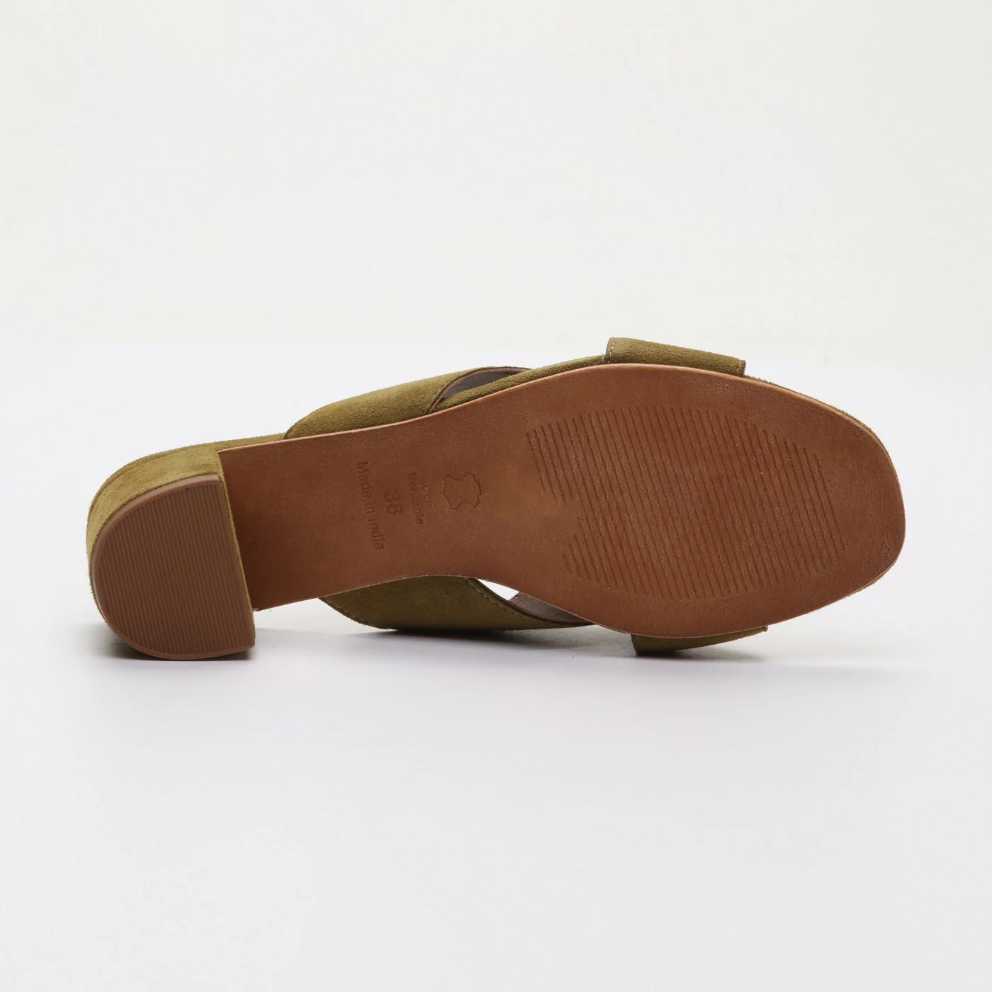 Sandales A Talons Nahia - Olive - Image 5