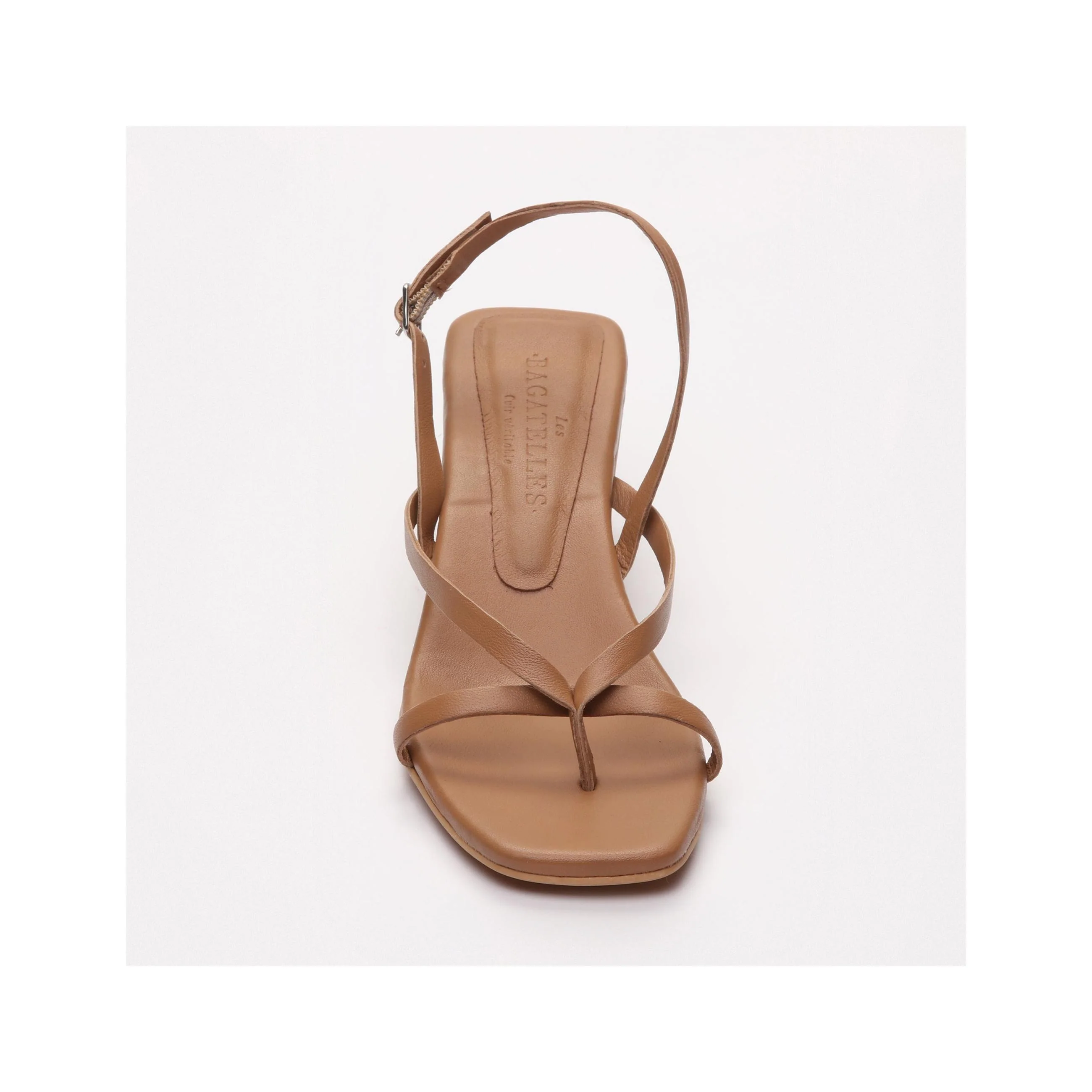 Sandales A Talons Chumani - Camel - Image 2