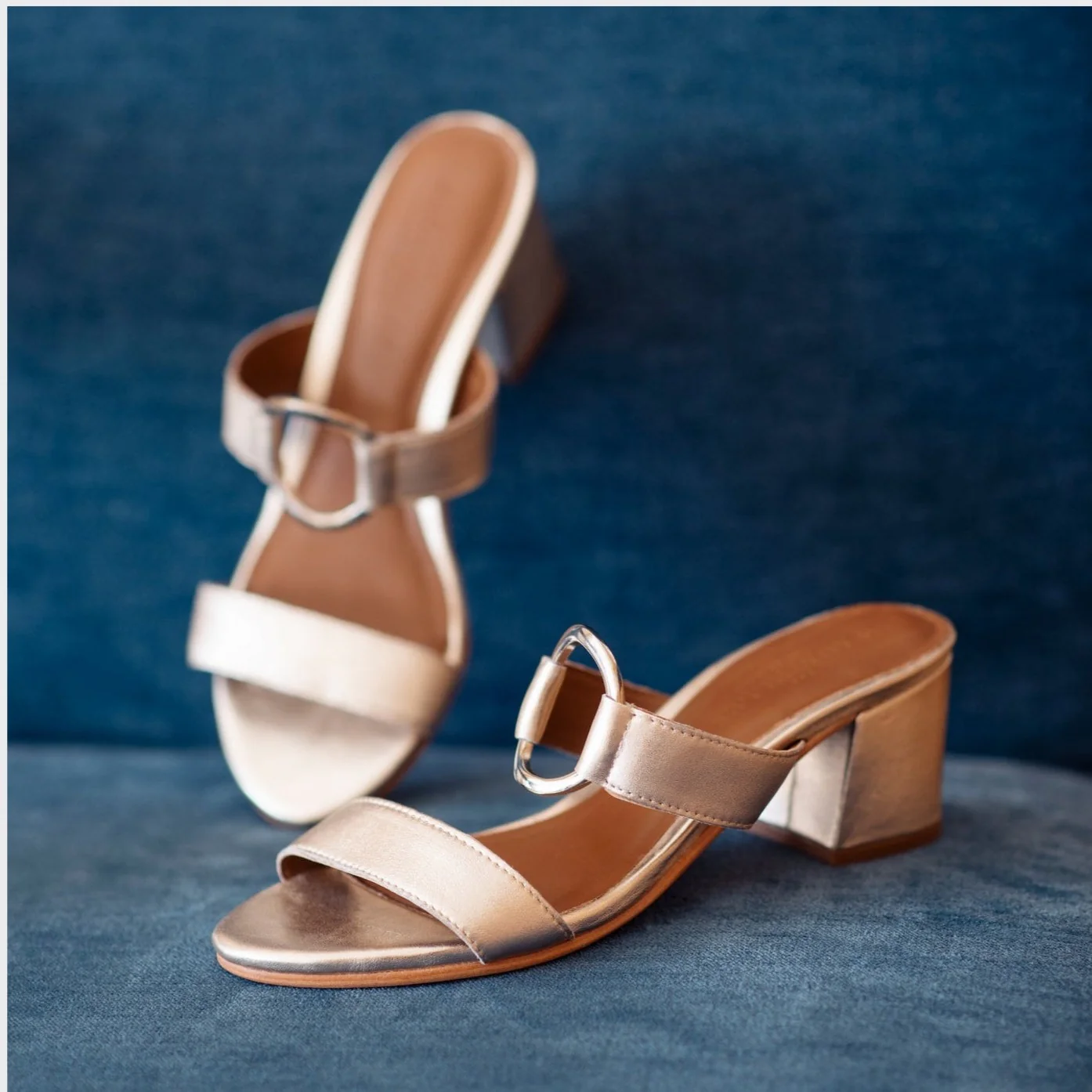 Sandales A Talons Jolan - Platinium - Image 3