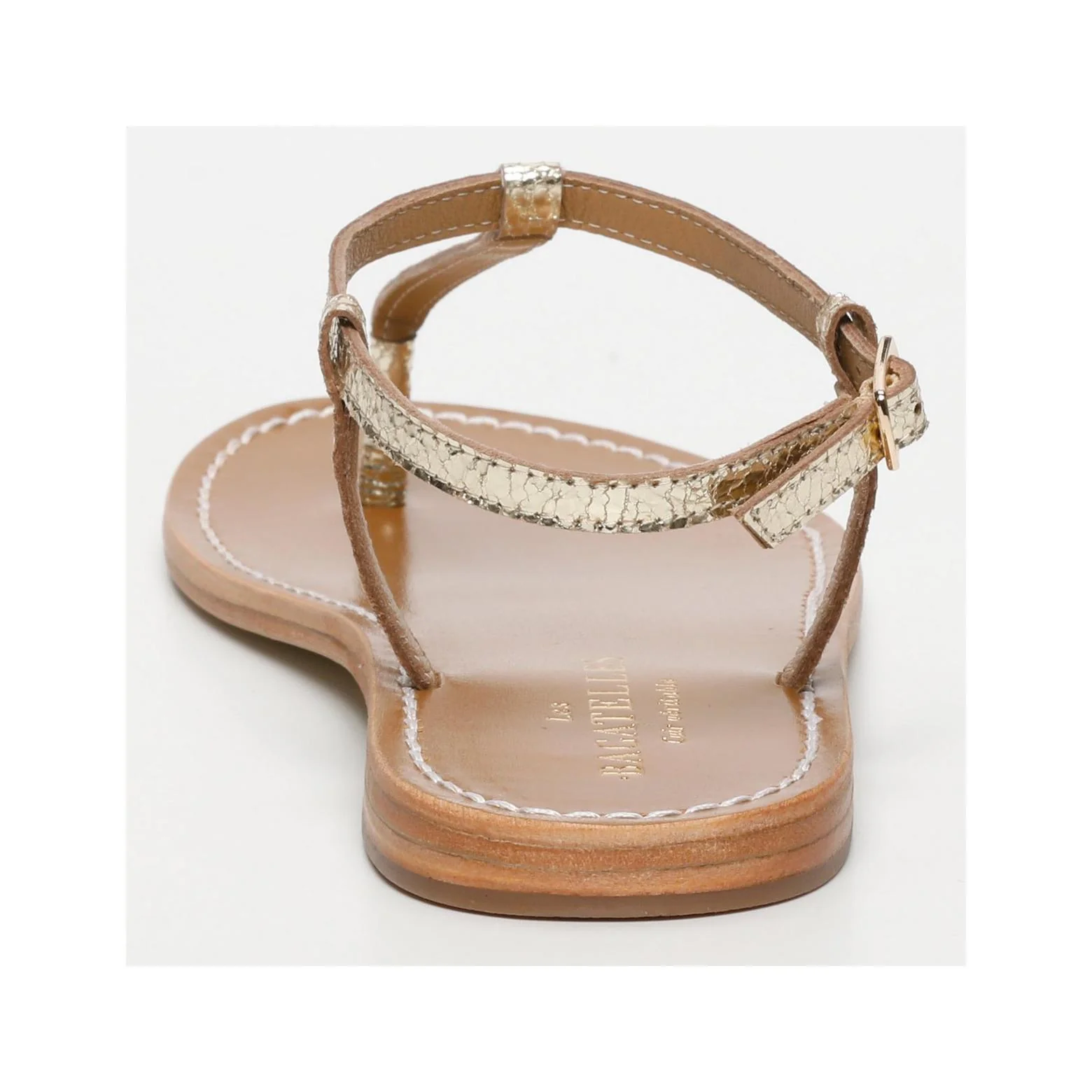 Sandales Alberti - Gold Crackle - Image 4