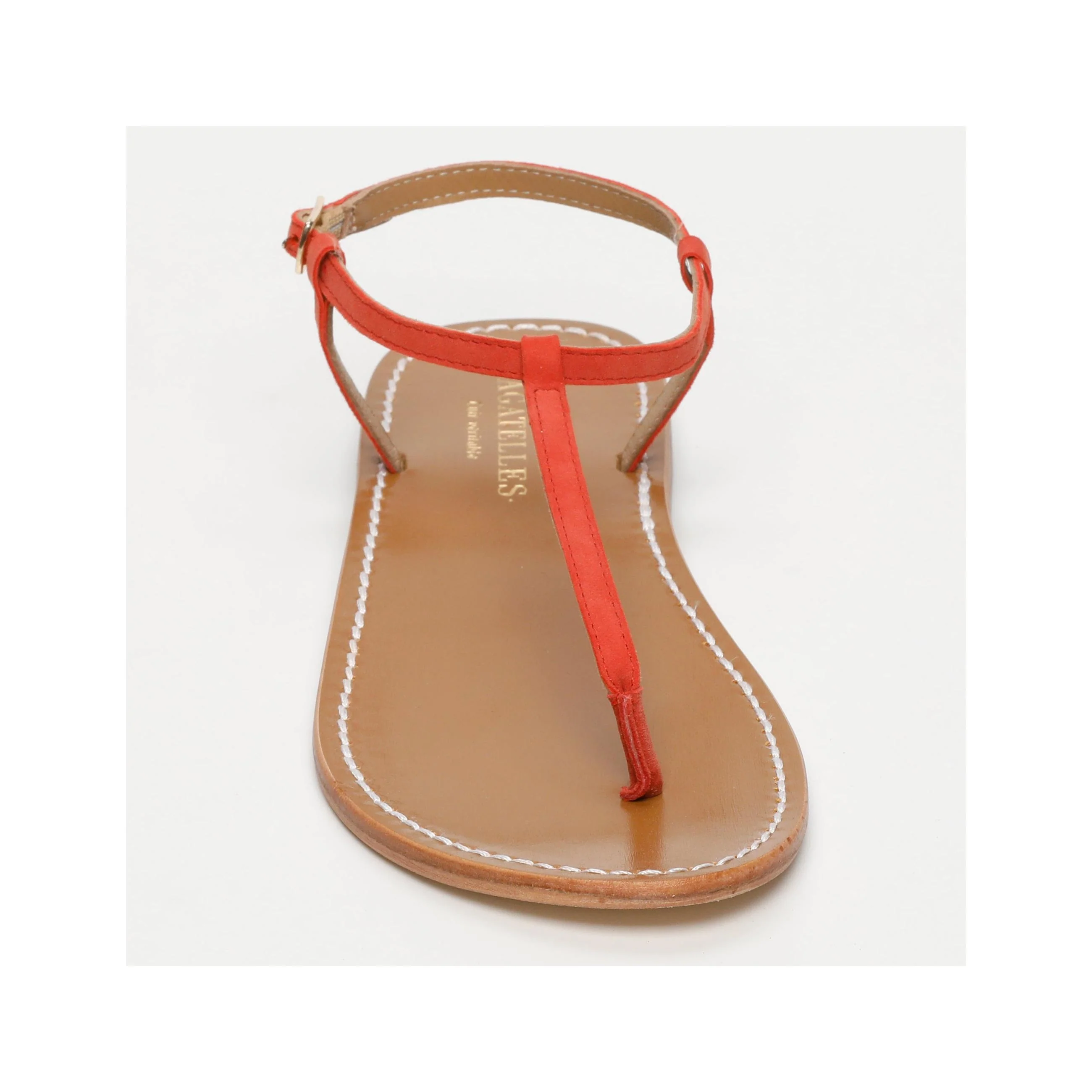 Sandales Alberti - Corail - Image 2
