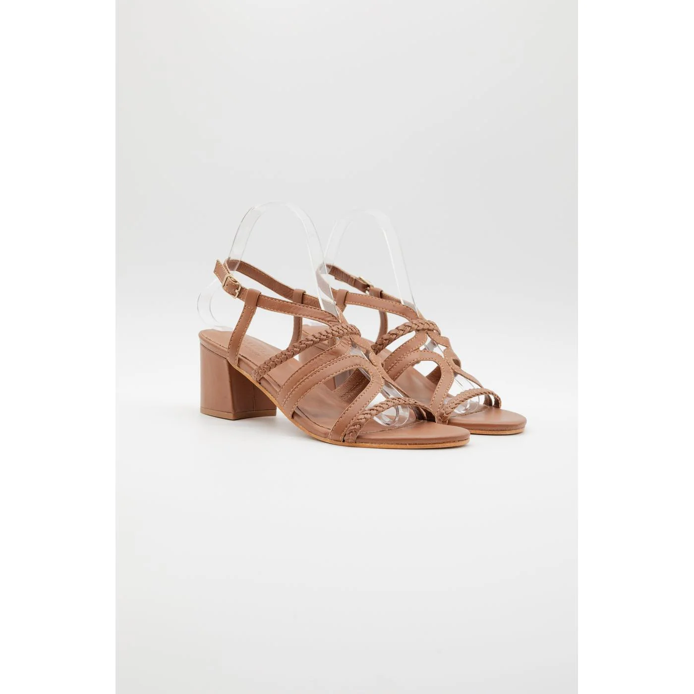 Sandales A Talons Cherimole - Camel - Image 6