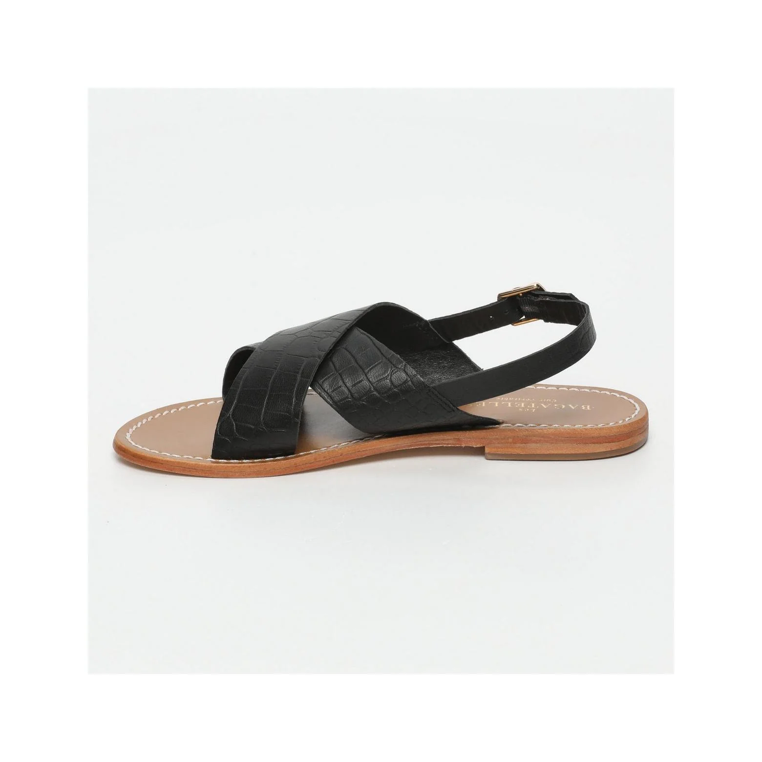 Sandales Acoyte - Black Croco - Image 3