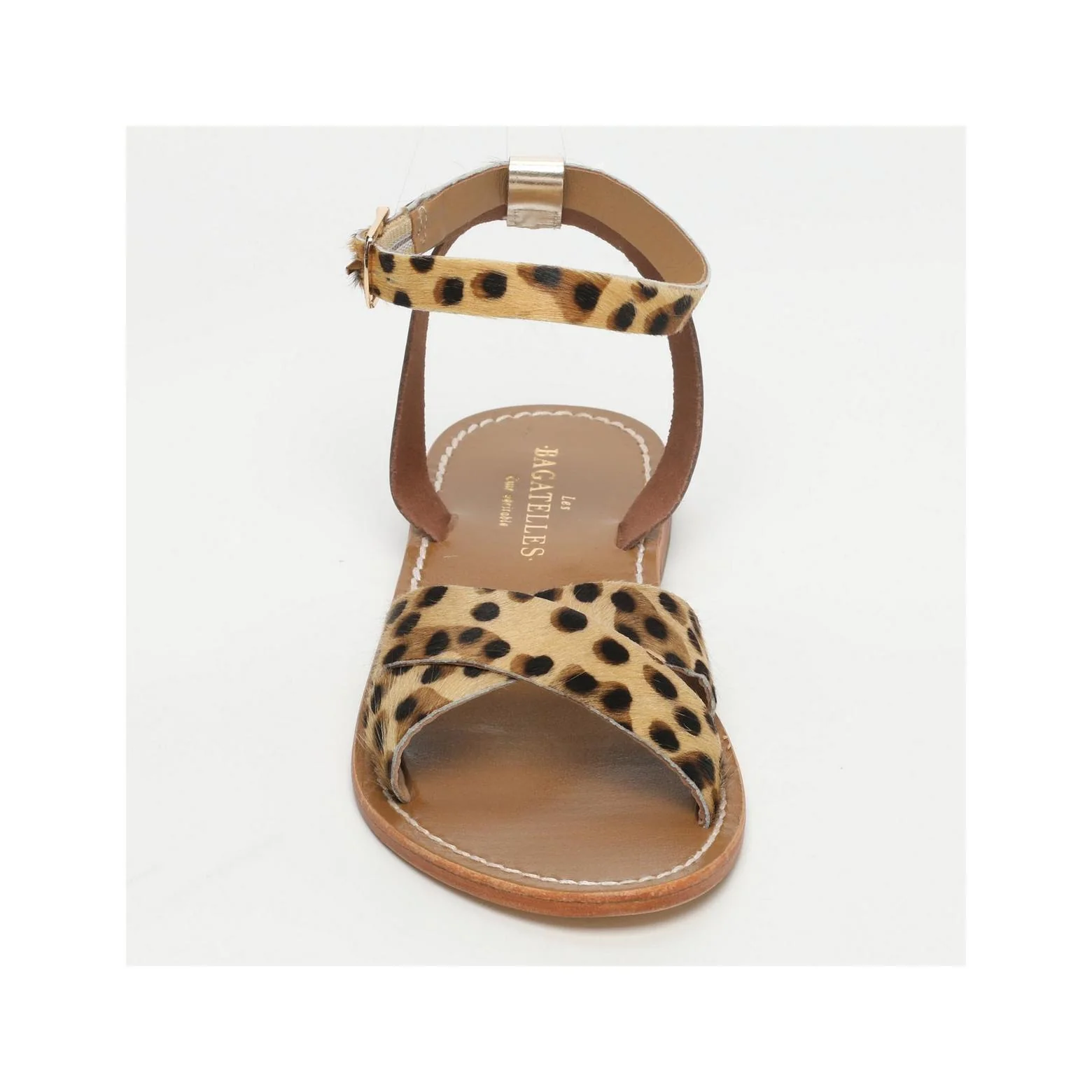 Sandales Brione - Gold+Leopard - Image 2