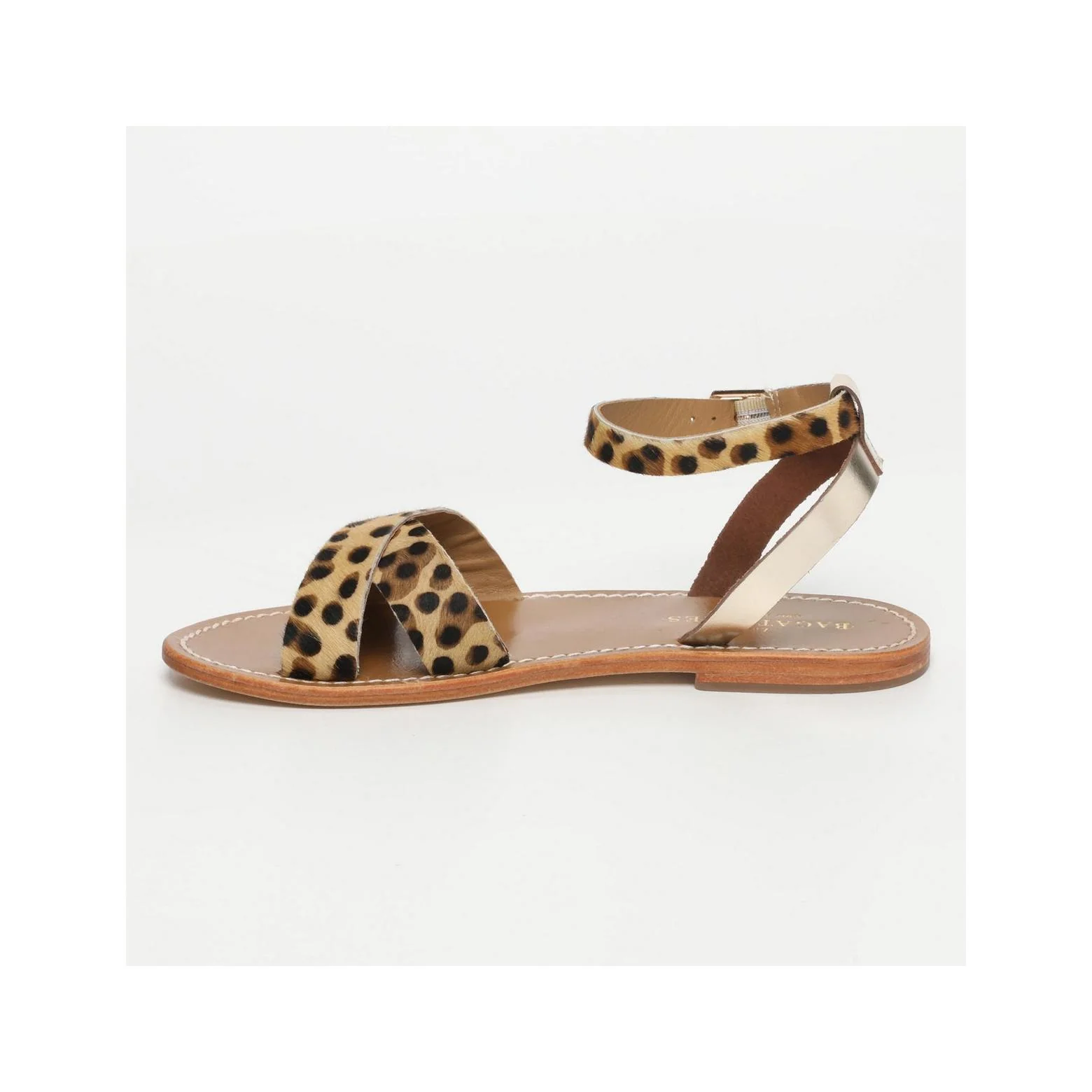 Sandales Brione - Gold+Leopard - Image 3