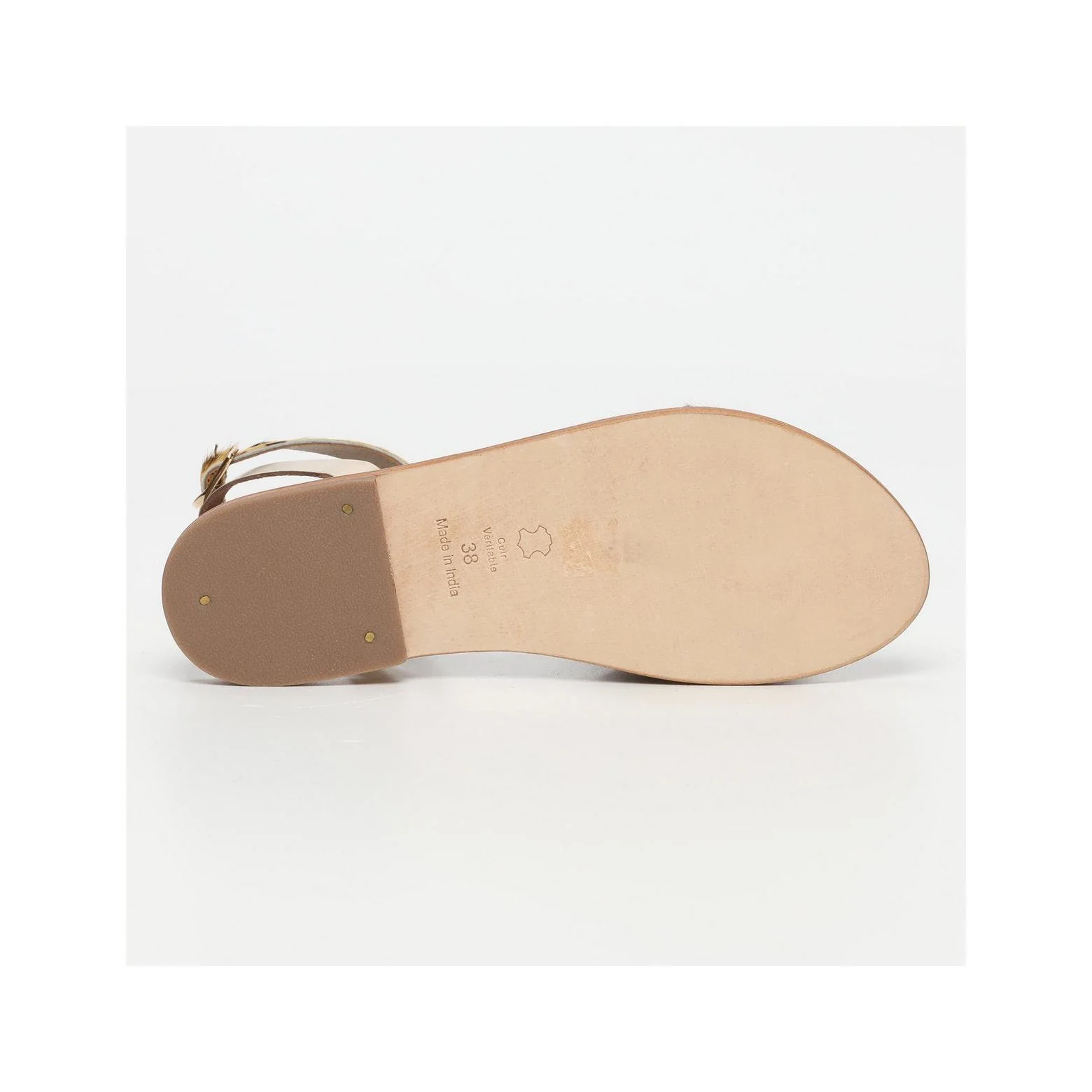 Sandales Brione - Gold+Leopard - Image 5