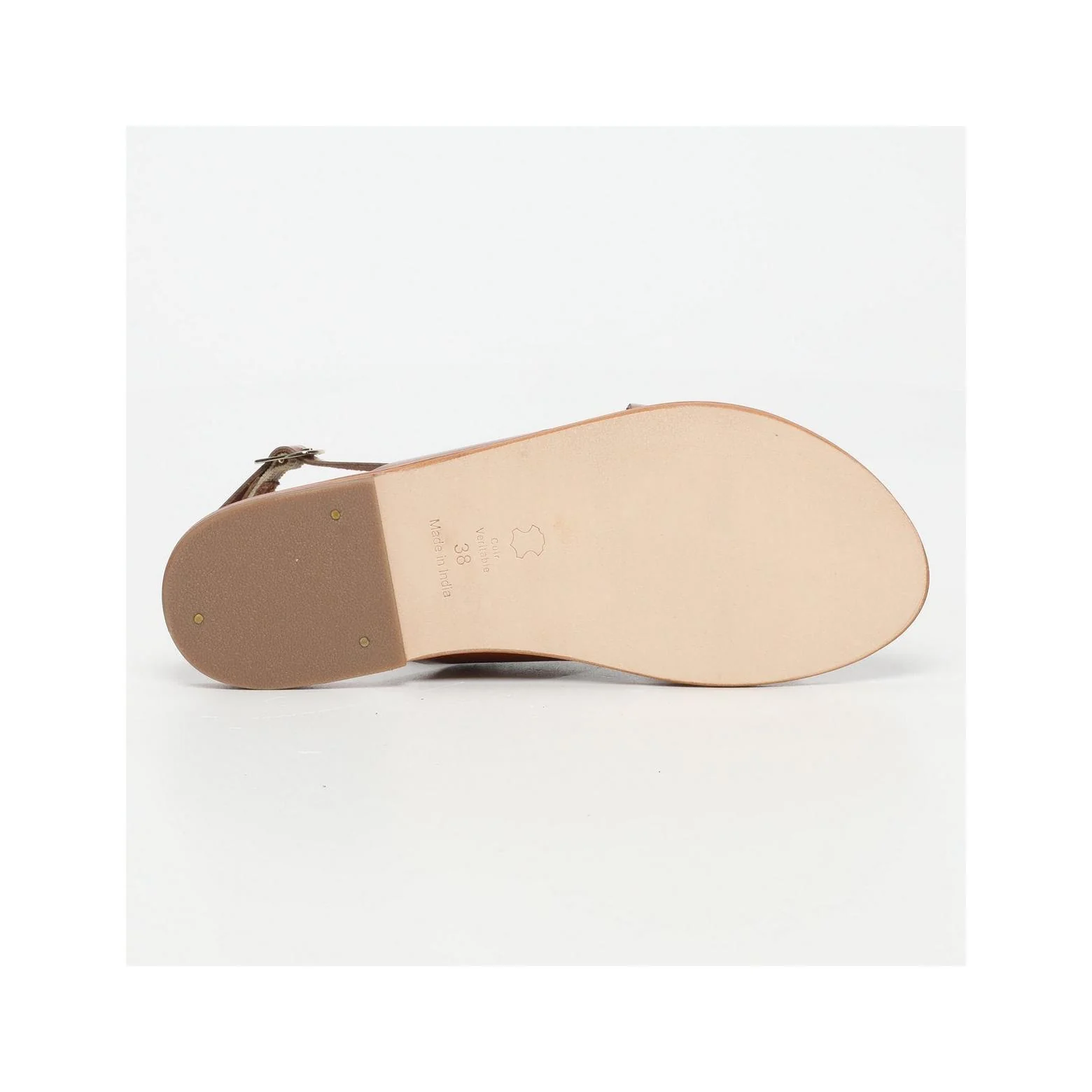 Sandales Sibella - Camel Patent - Image 5