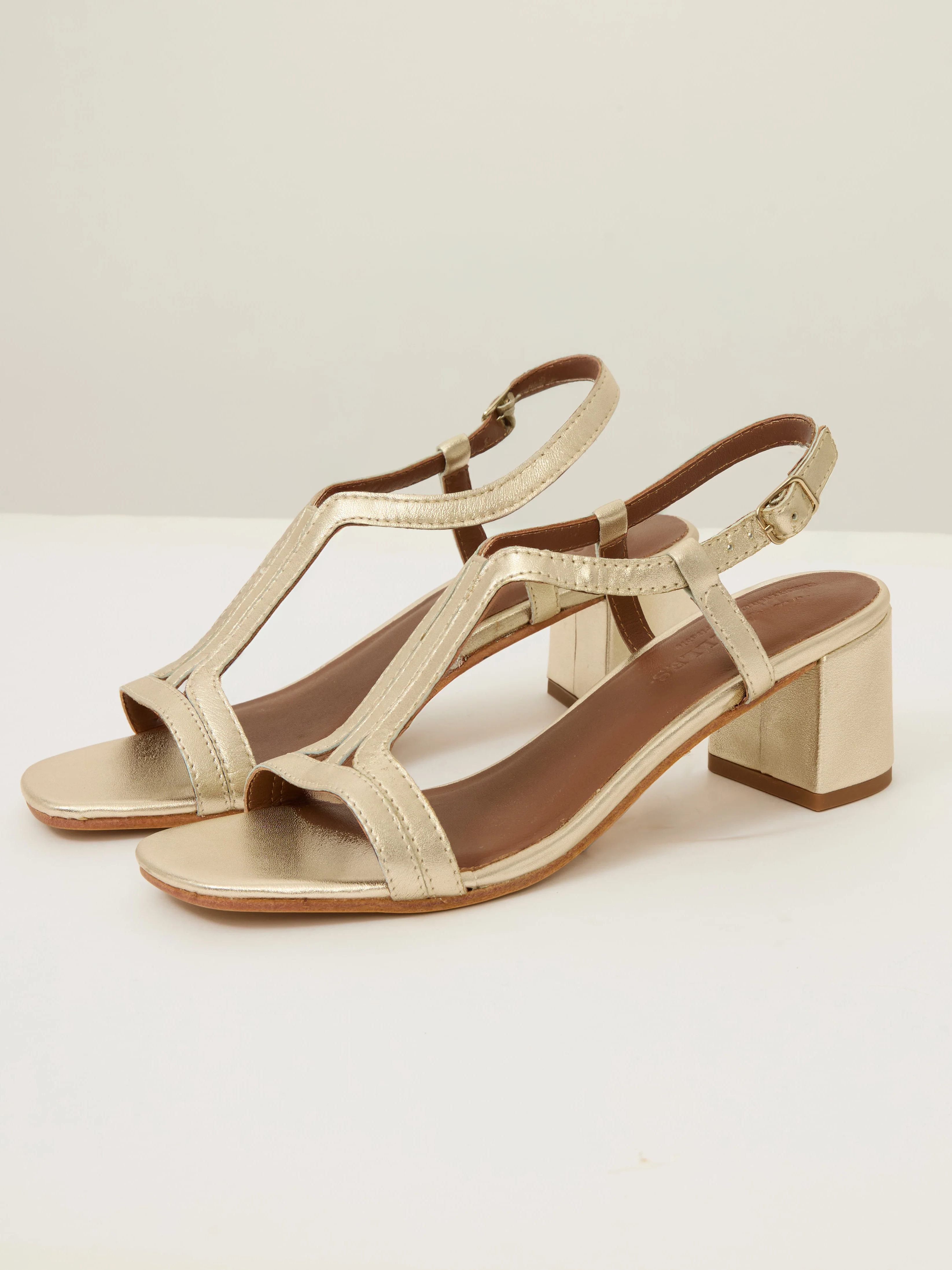 Sandales Oscina - Or - Image 2