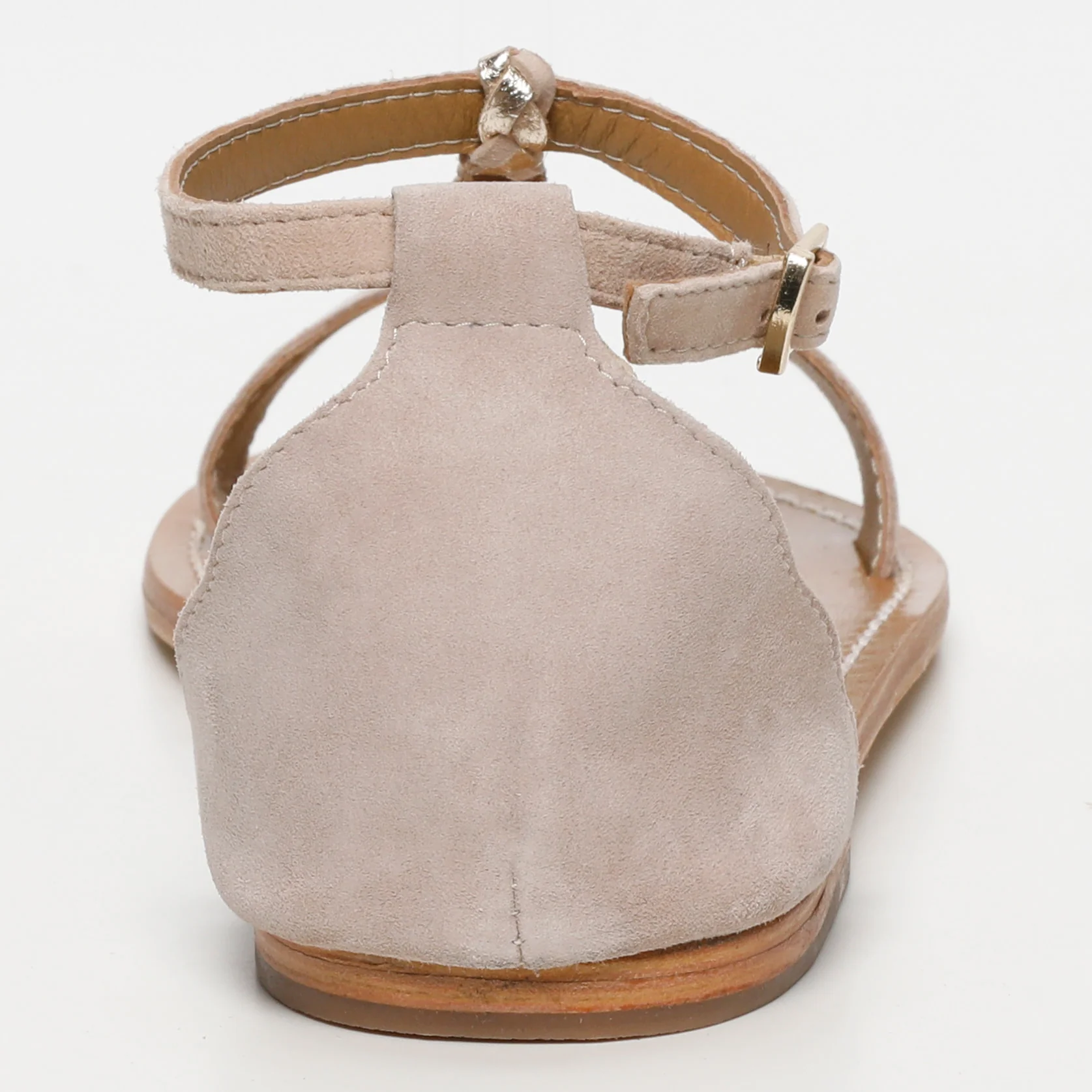 Sandales Clark Light Beige + Gold - Image 4