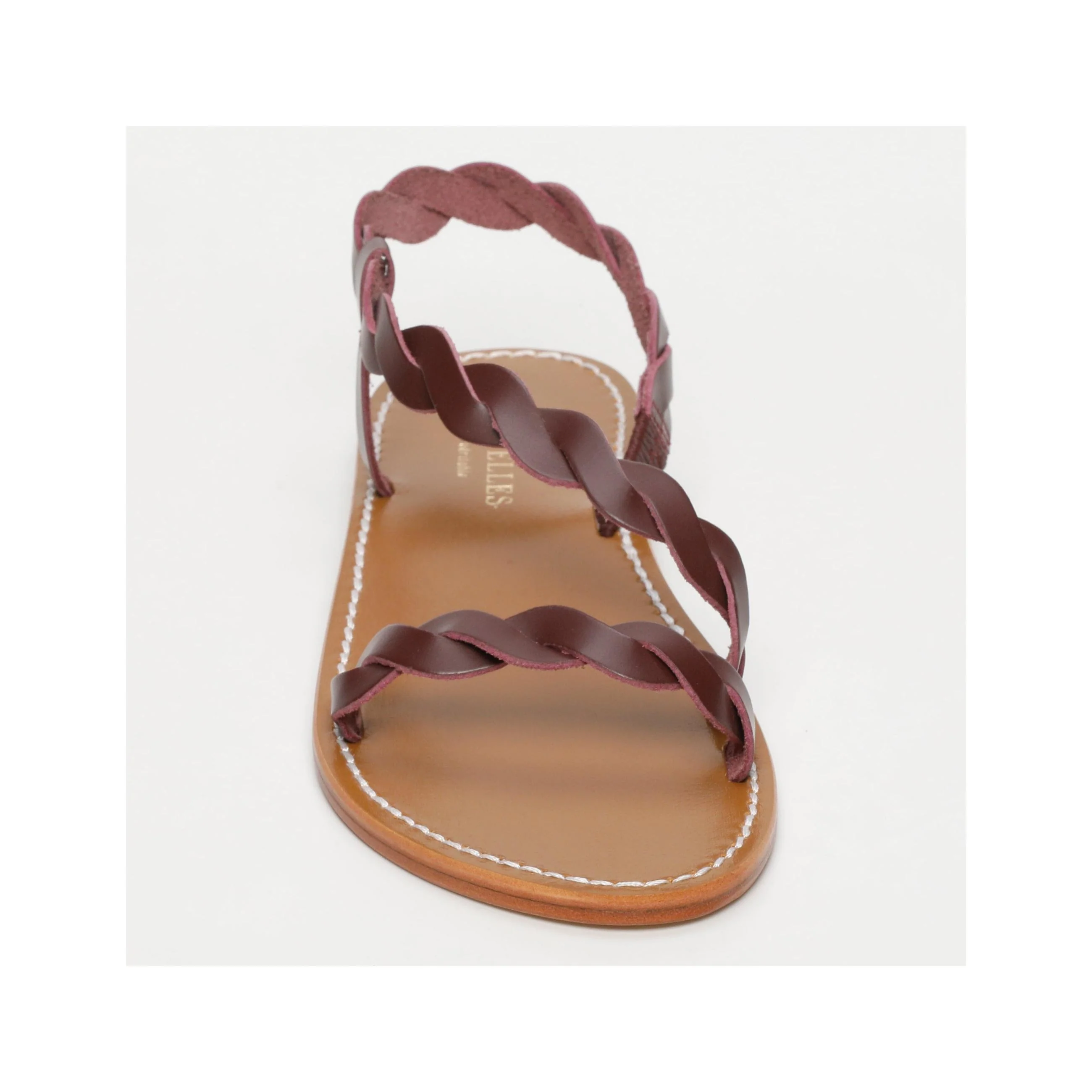 Sandales Maria - Burgundy - Image 3