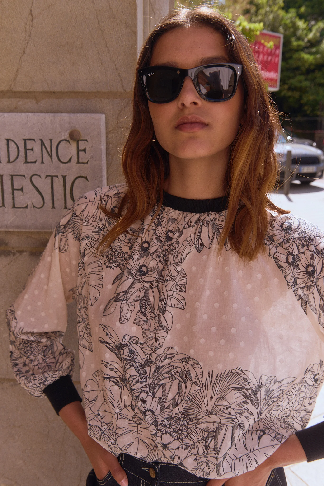 Blouse - Denzal - Graphic - Image 3