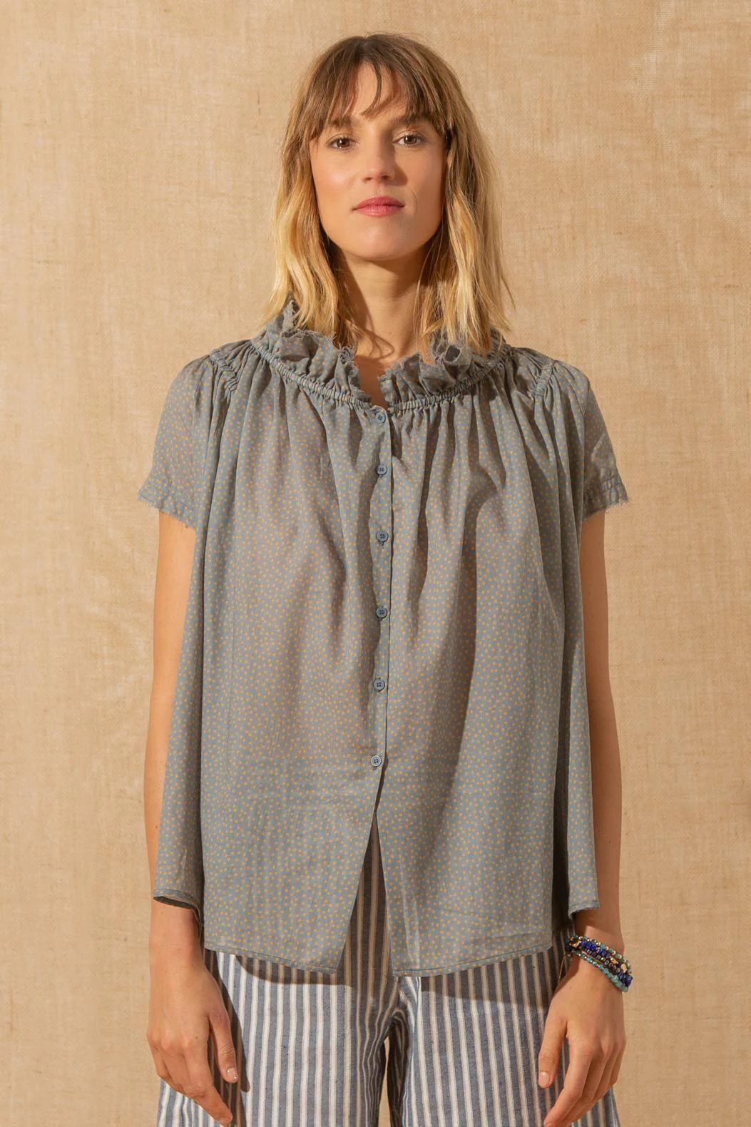 Chemise - Félicie - Bleu - Image 2