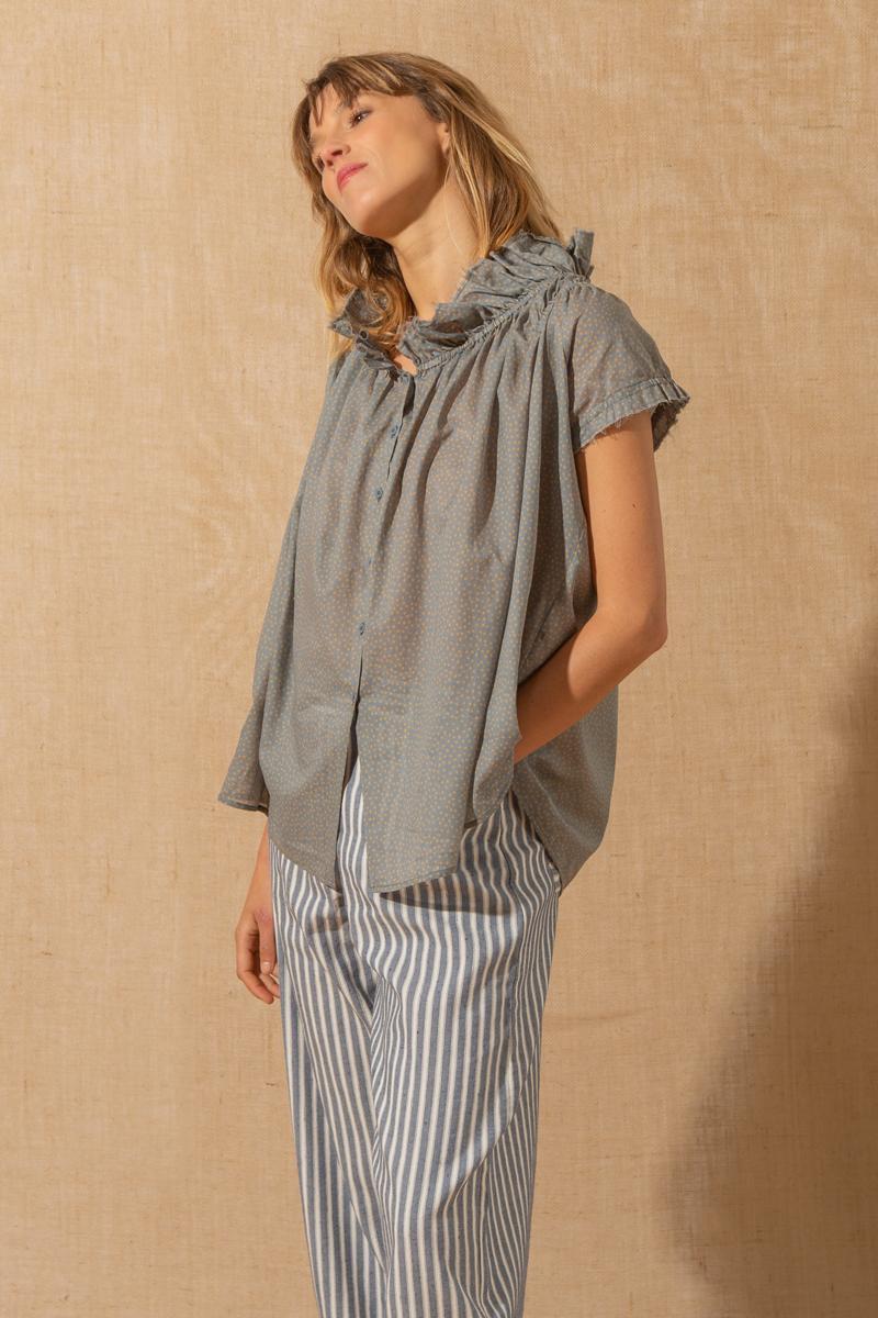 Chemise - Félicie - Bleu - Image 4