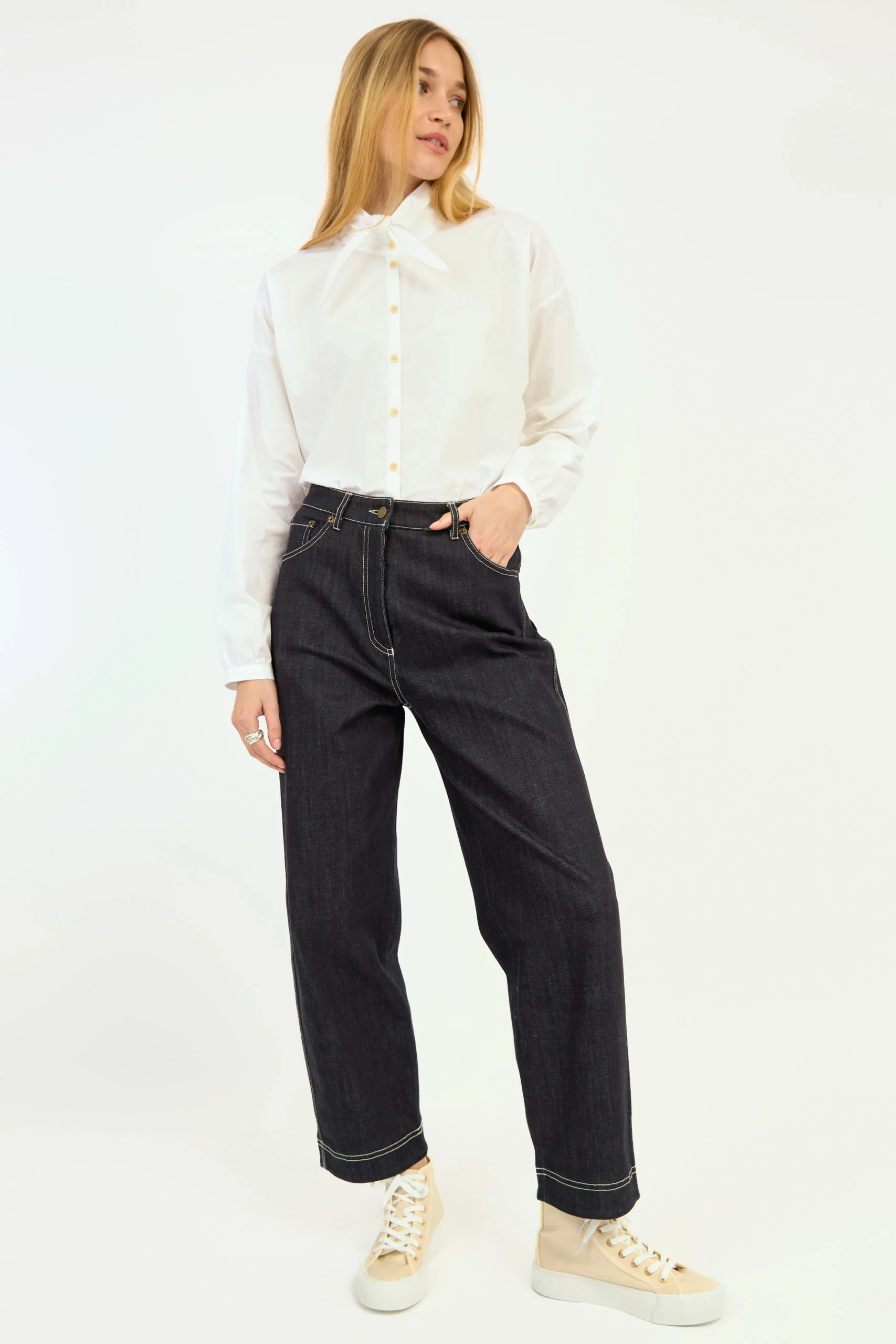 Chemise - Jil Fêtes - Blanc - Image 2