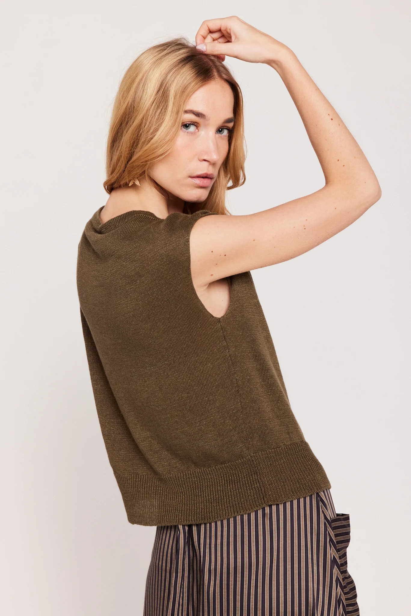 Gilet - Breva - Kaki - Image 5