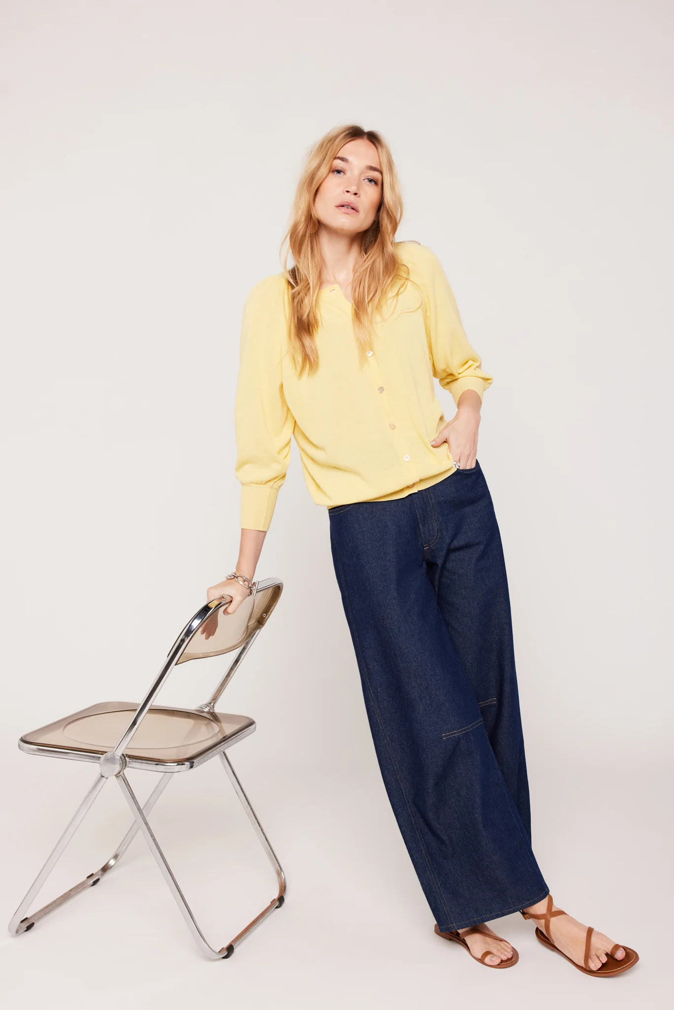 Gilet - Cherry - Jaune - Image 3