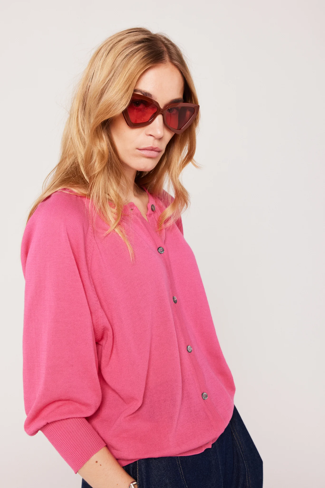 Gilet - Cherry - Rose - Image 5
