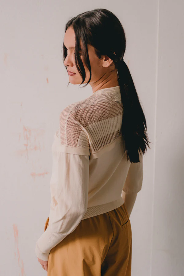 Gilet - Cléo - Meringue - Image 4