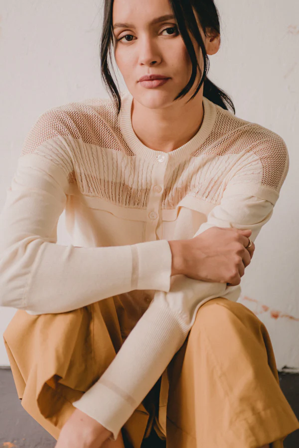 Gilet - Cléo - Meringue - Image 6