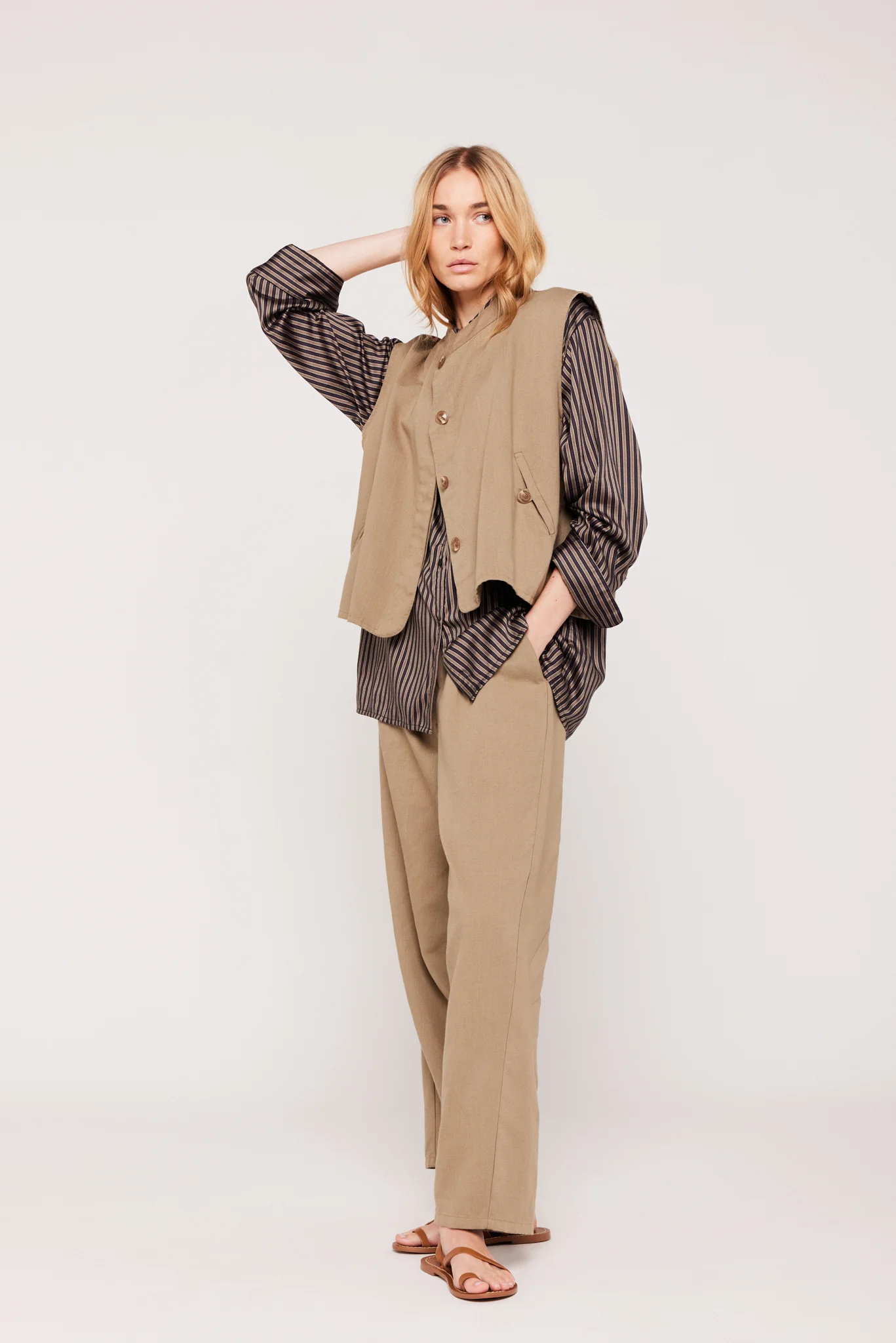 Gilet - Dina - Kaki - Image 3