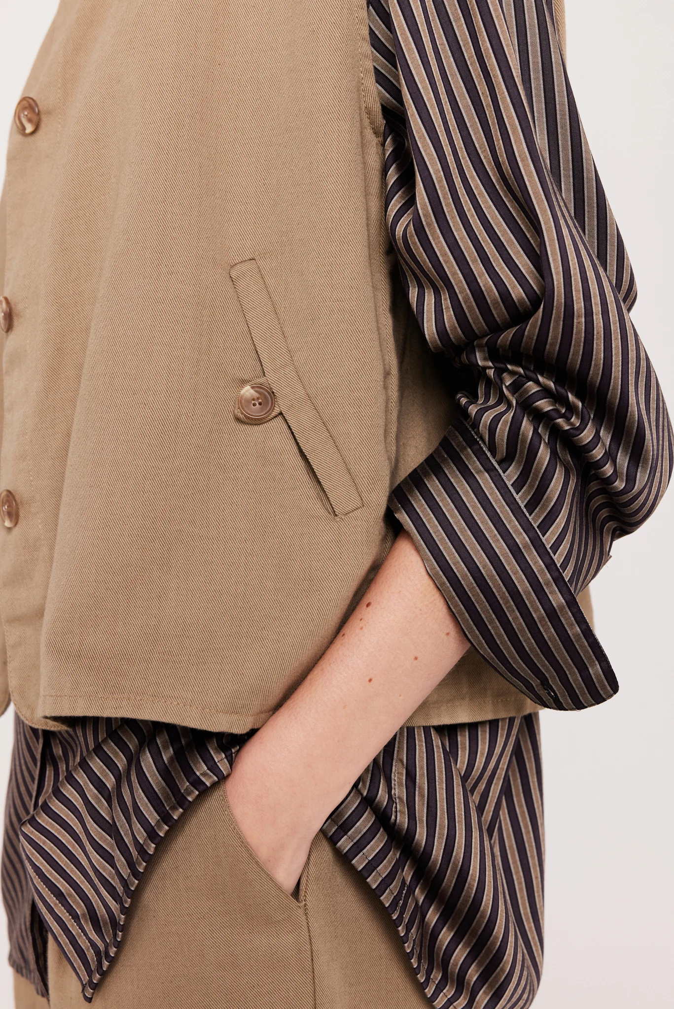 Gilet - Dina - Kaki - Image 6