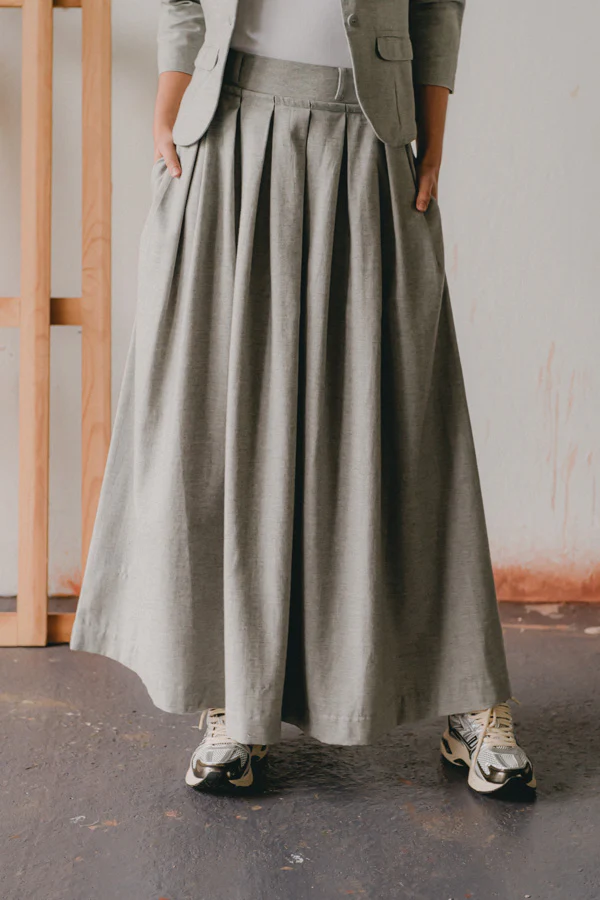 Jupe - Berthe - Gris - Image 2