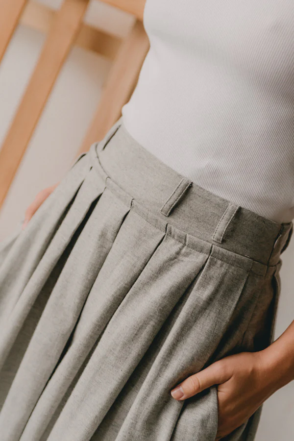 Jupe - Berthe - Gris - Image 4