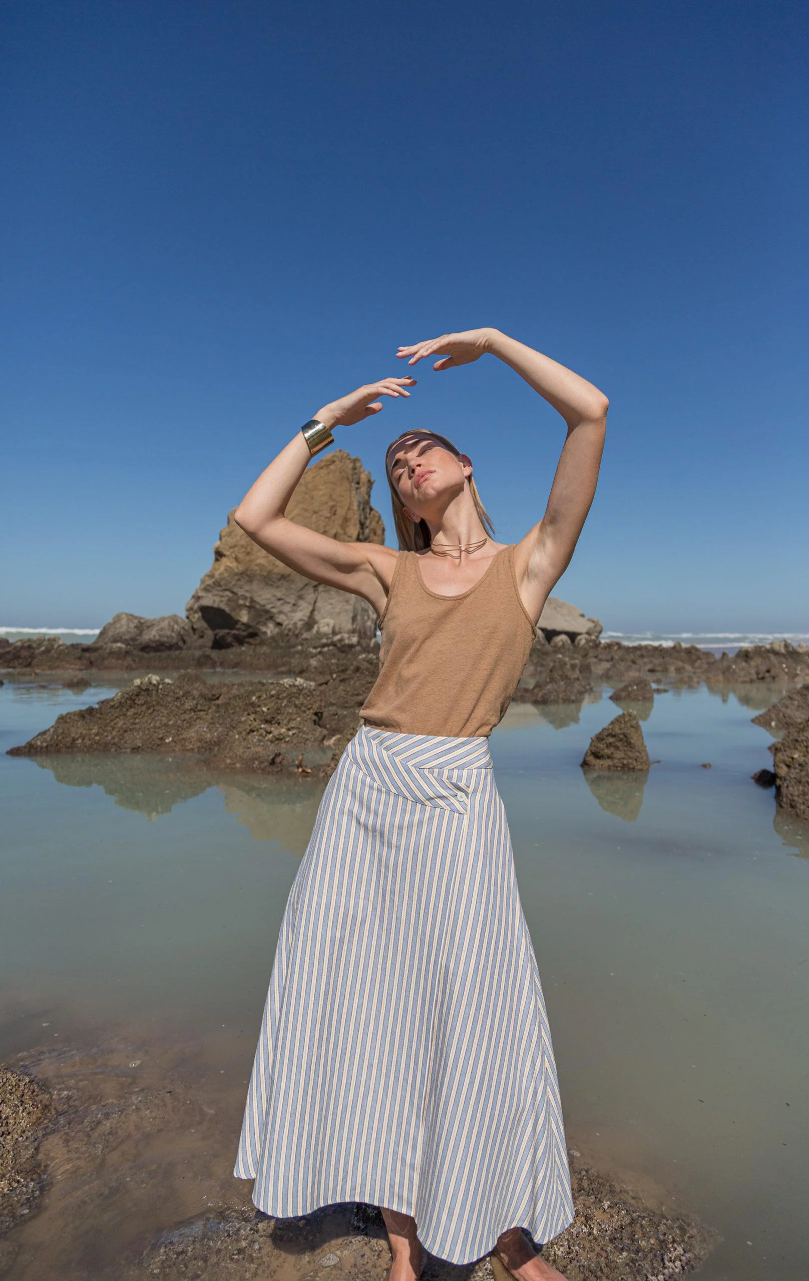 Jupe - Bianca - Bleu - Image 2