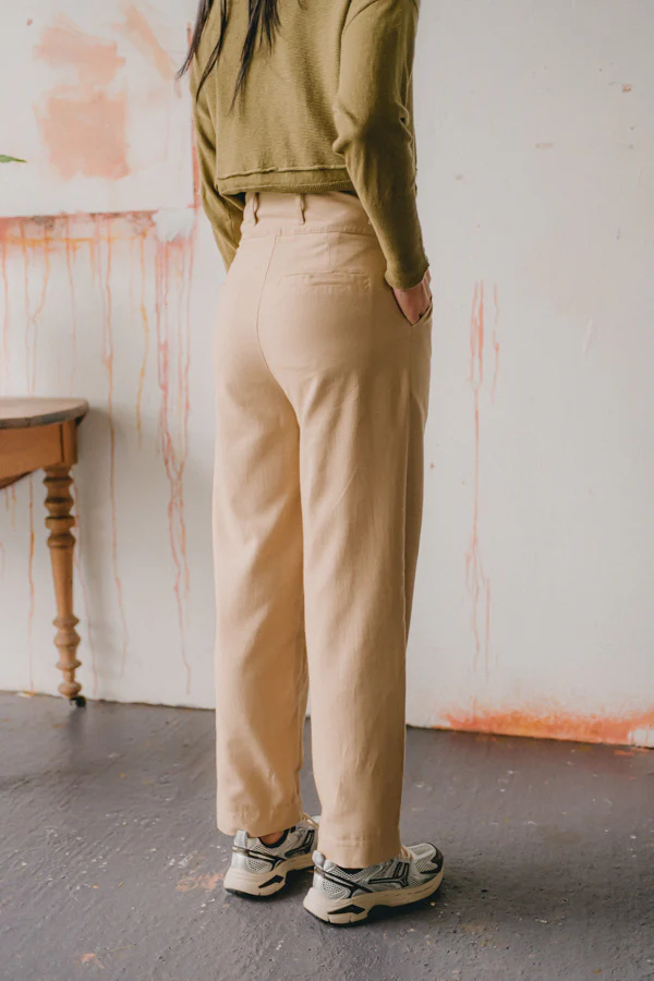 Pantalon - Ben - Paille - Image 3