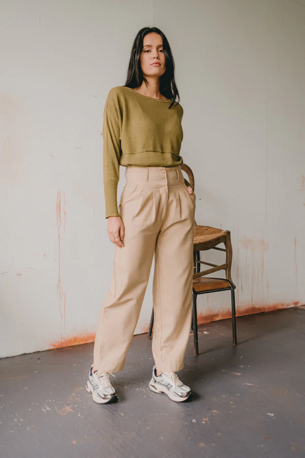 Pantalon - Ben - Paille - Image 4