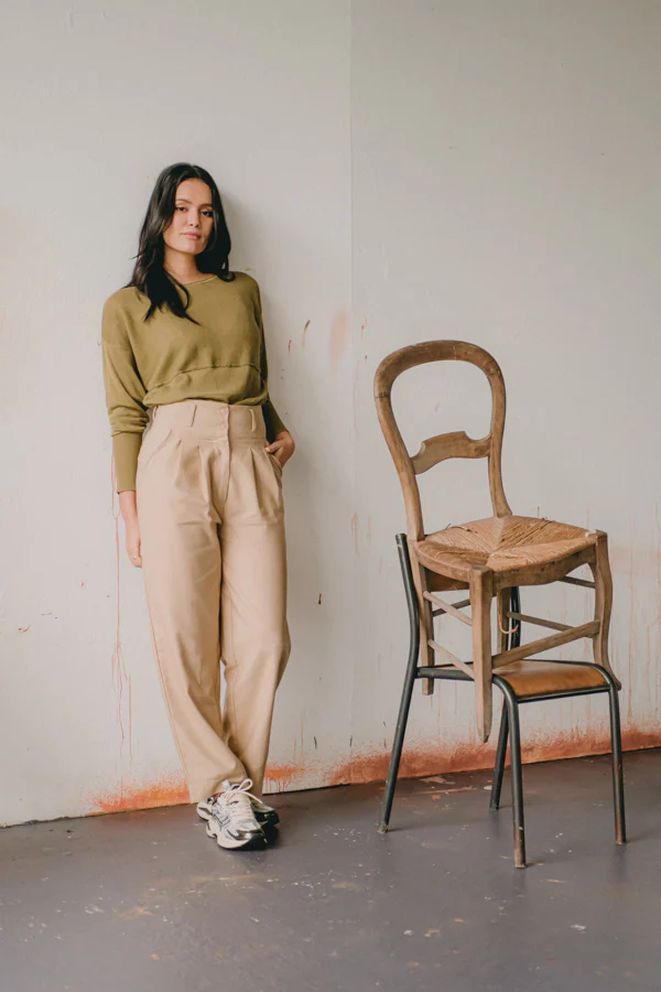 Pantalon - Ben - Paille - Image 6