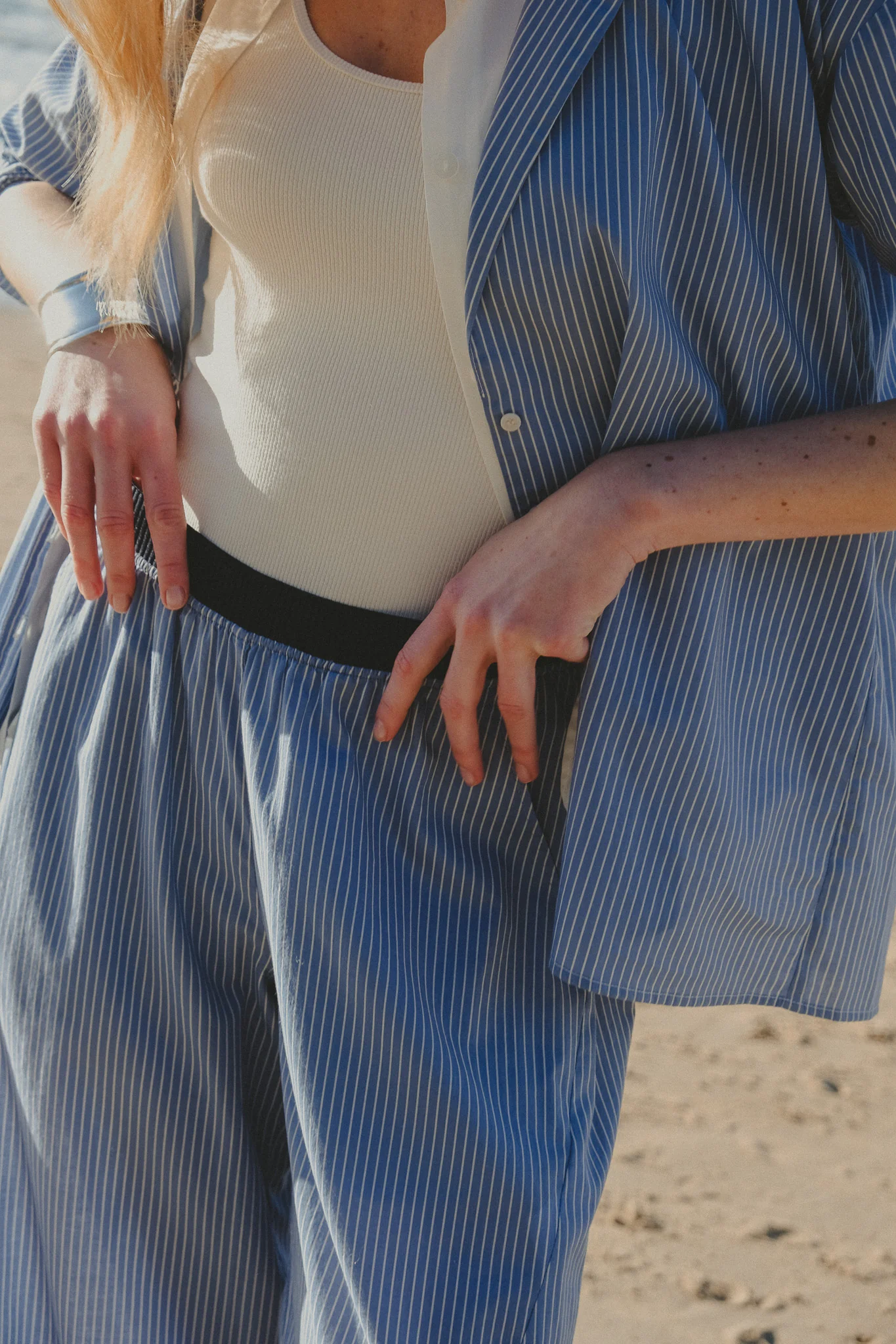 Pantalon - Christo - Bleu - Image 2