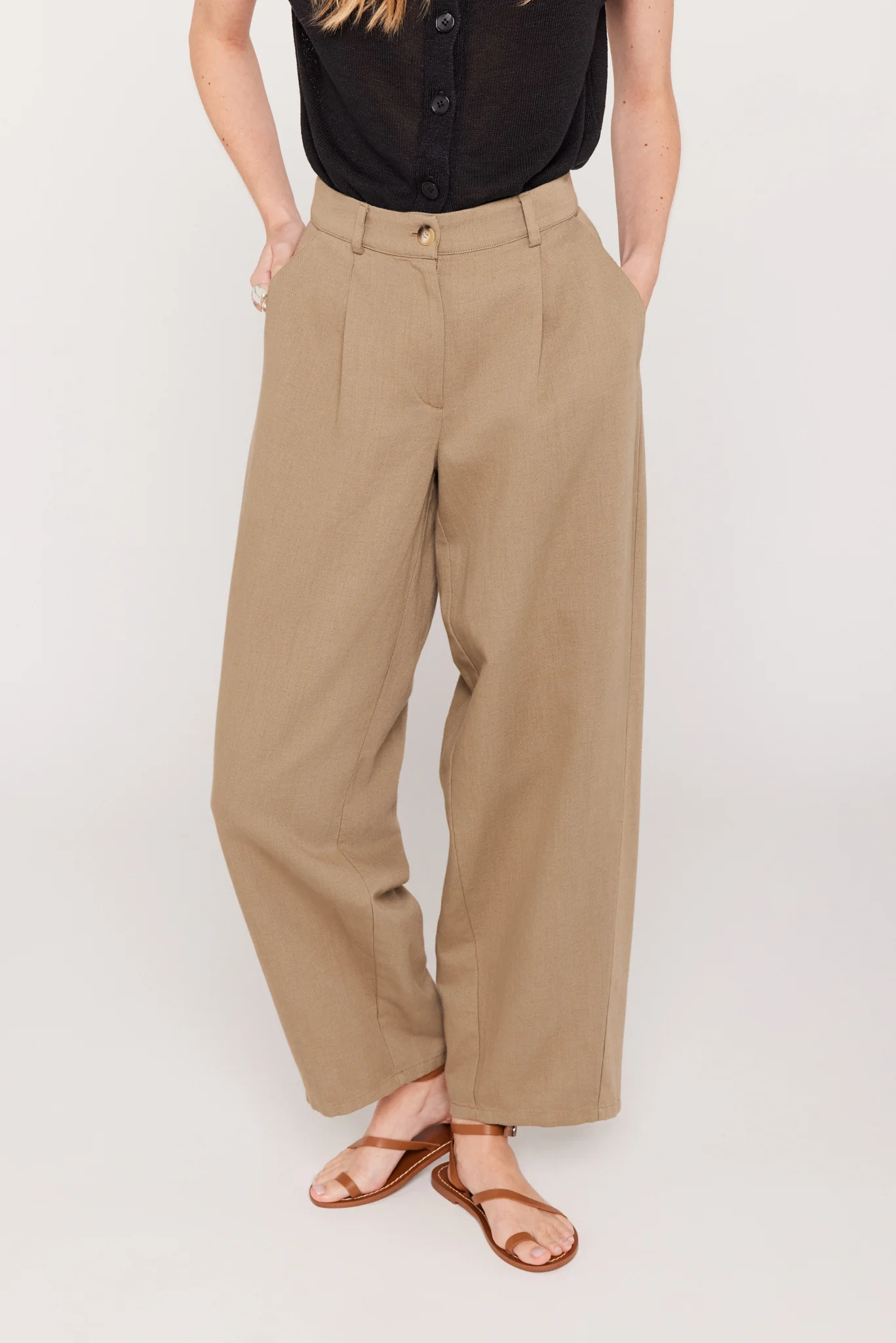 Pantalon - Dries - Kaki - Image 6