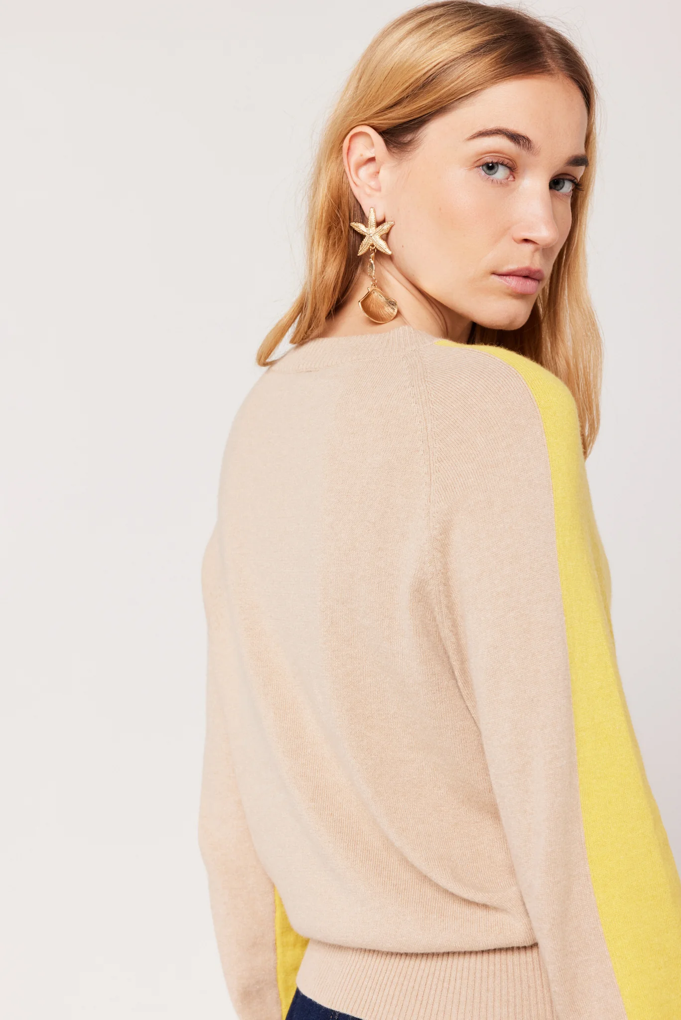 Pull - Elyes - Citron Camel - Image 2
