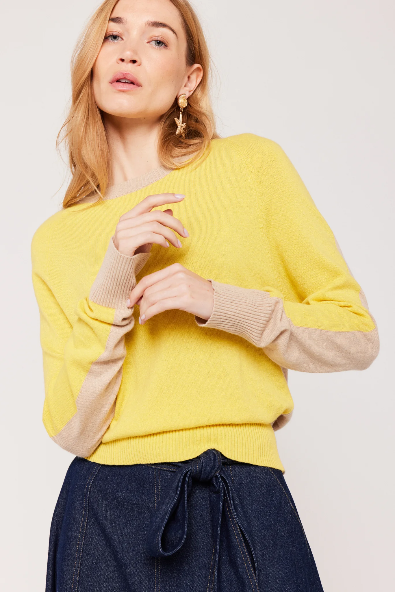Pull - Elyes - Citron Camel - Image 3