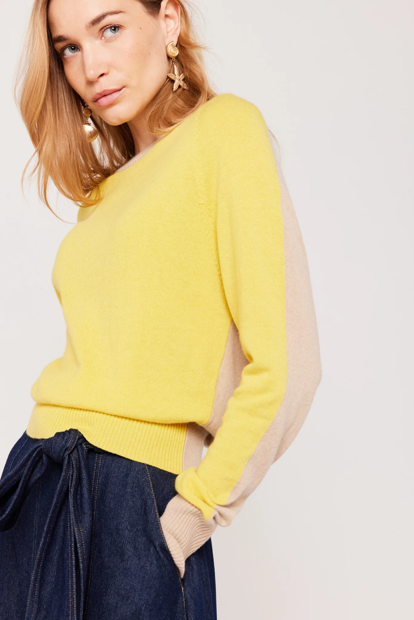 Pull - Elyes - Citron Camel - Image 4