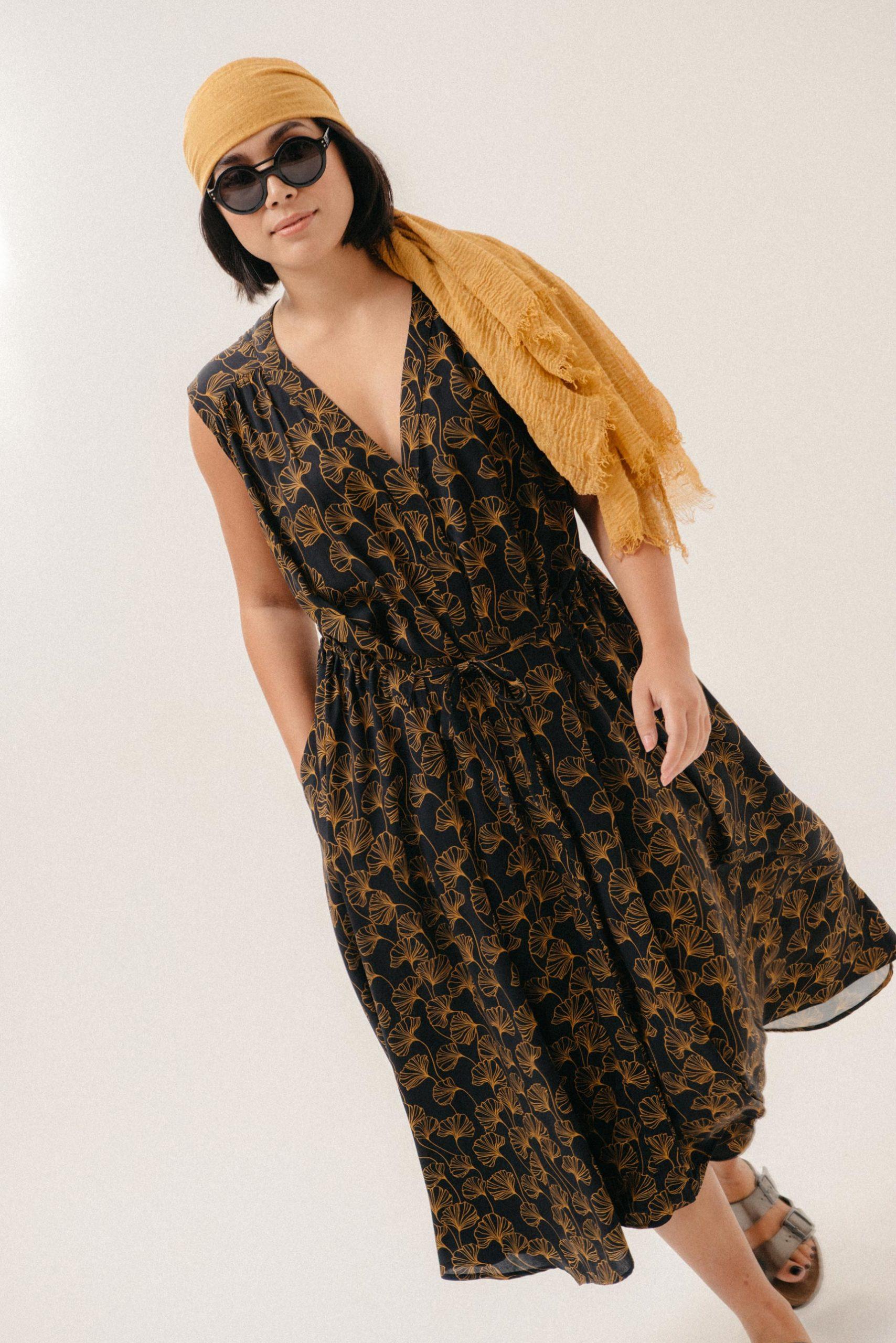 Robe - Annette - Noir - Image 4