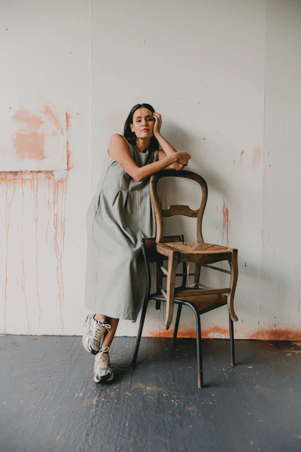 Robe - Belma - Gris - Image 3